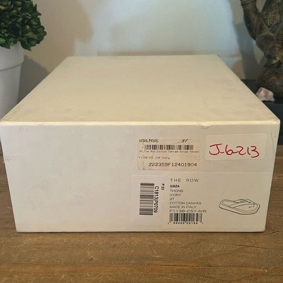 The Row NEW SSENSE THE ROW - Ginza sandals 37 ivory made in Italy Size US 7 / IT 37 - 2 Thumbnail
