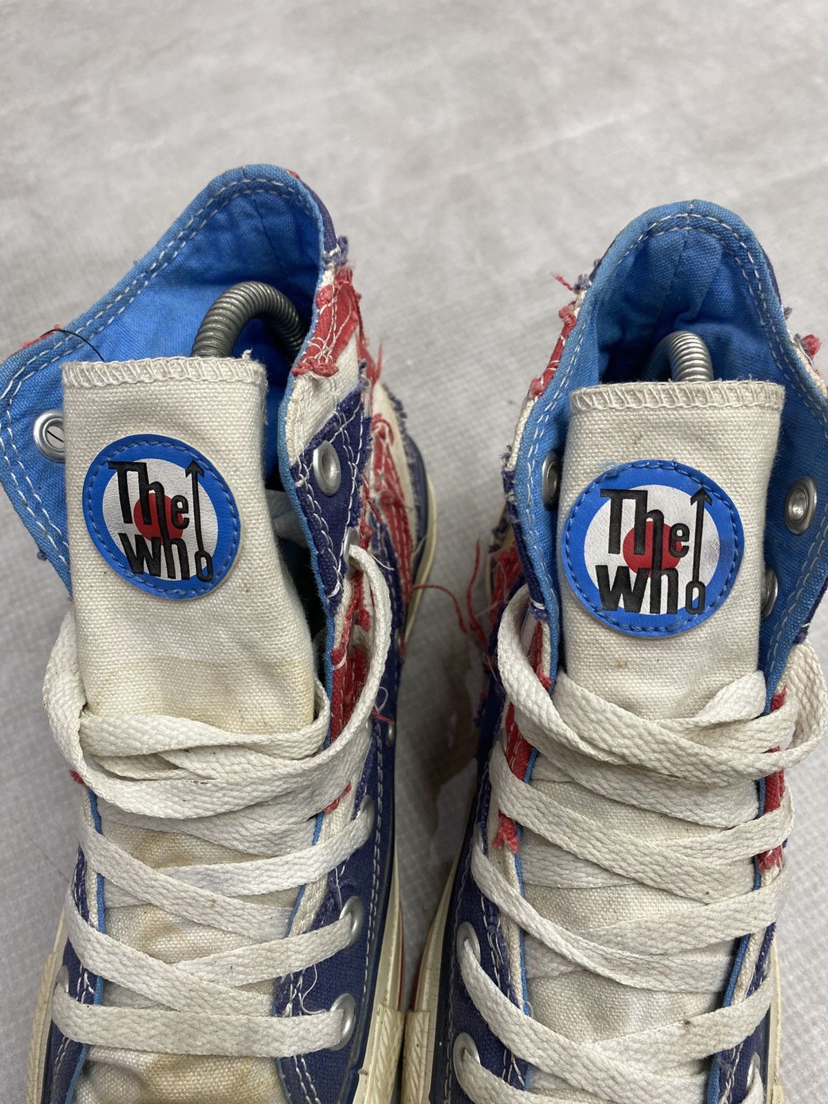 Converse Converse the who u.k british flag rare item Size US 5.5 / IT 35.5 - 4 Thumbnail