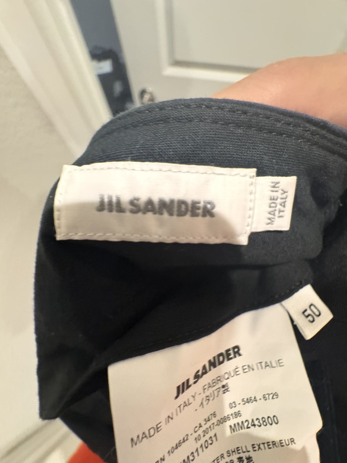 Jil Sander Jil Sander Navy Organic Bermuda Shorts Size US 34 / EU 50 - 8 Thumbnail