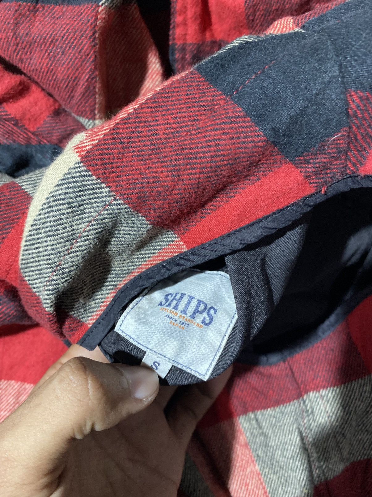 If Six Was Nine × Japanese Brand × Le Grande Bleu (L.G.B.) 2000s - Ships Fur Faux Parka Jacket Size US S / EU 44-46 / 1 - 8 Thumbnail