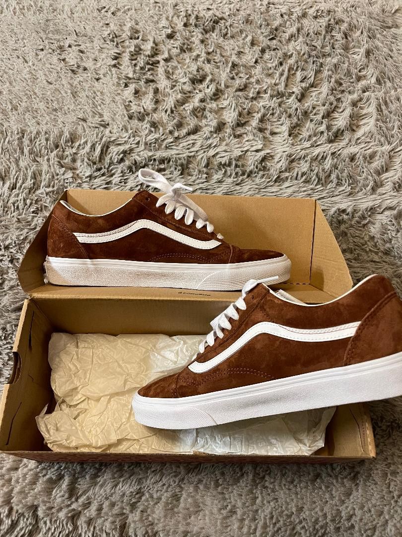 Vans Old Skool Pig Suede Shoe Toirtose Tortoise Shell Size US 10 / EU 43 - 2 Thumbnail