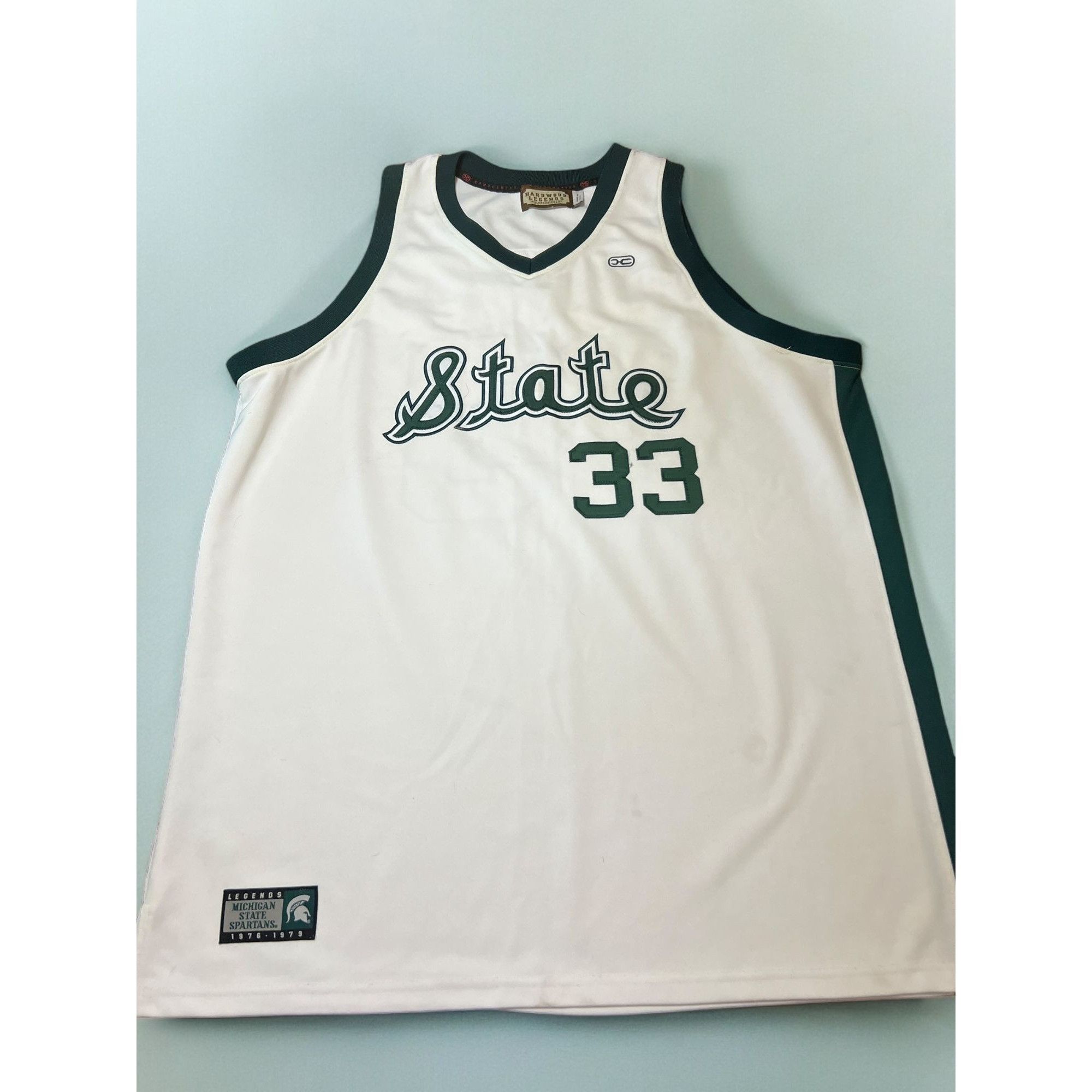 Vintage Headmaster Campuswear Hardwood 33 Basketball Jersey
