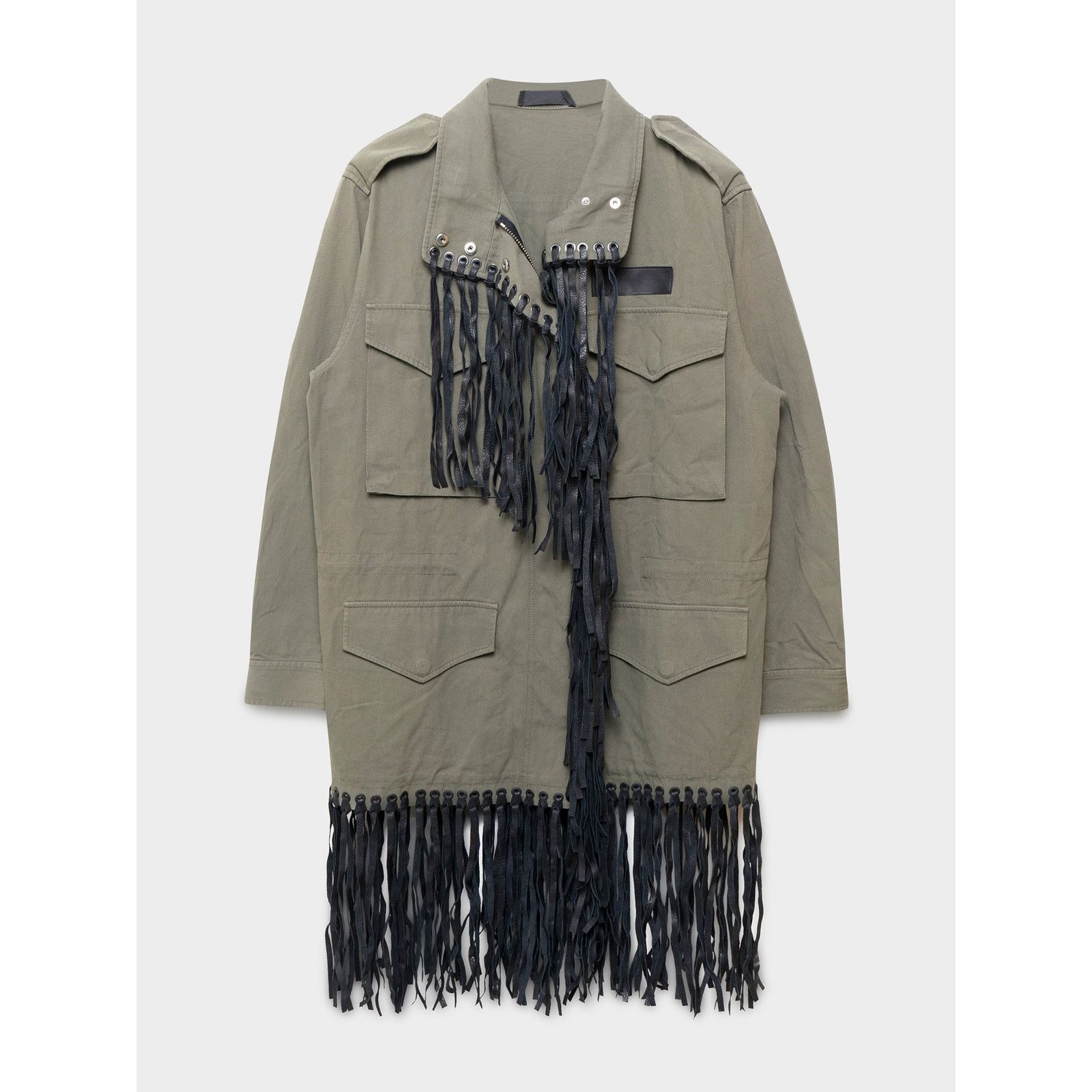 Alexander Wang Fringe Coat Size US XS / EU 42 / 0 - 2 Thumbnail