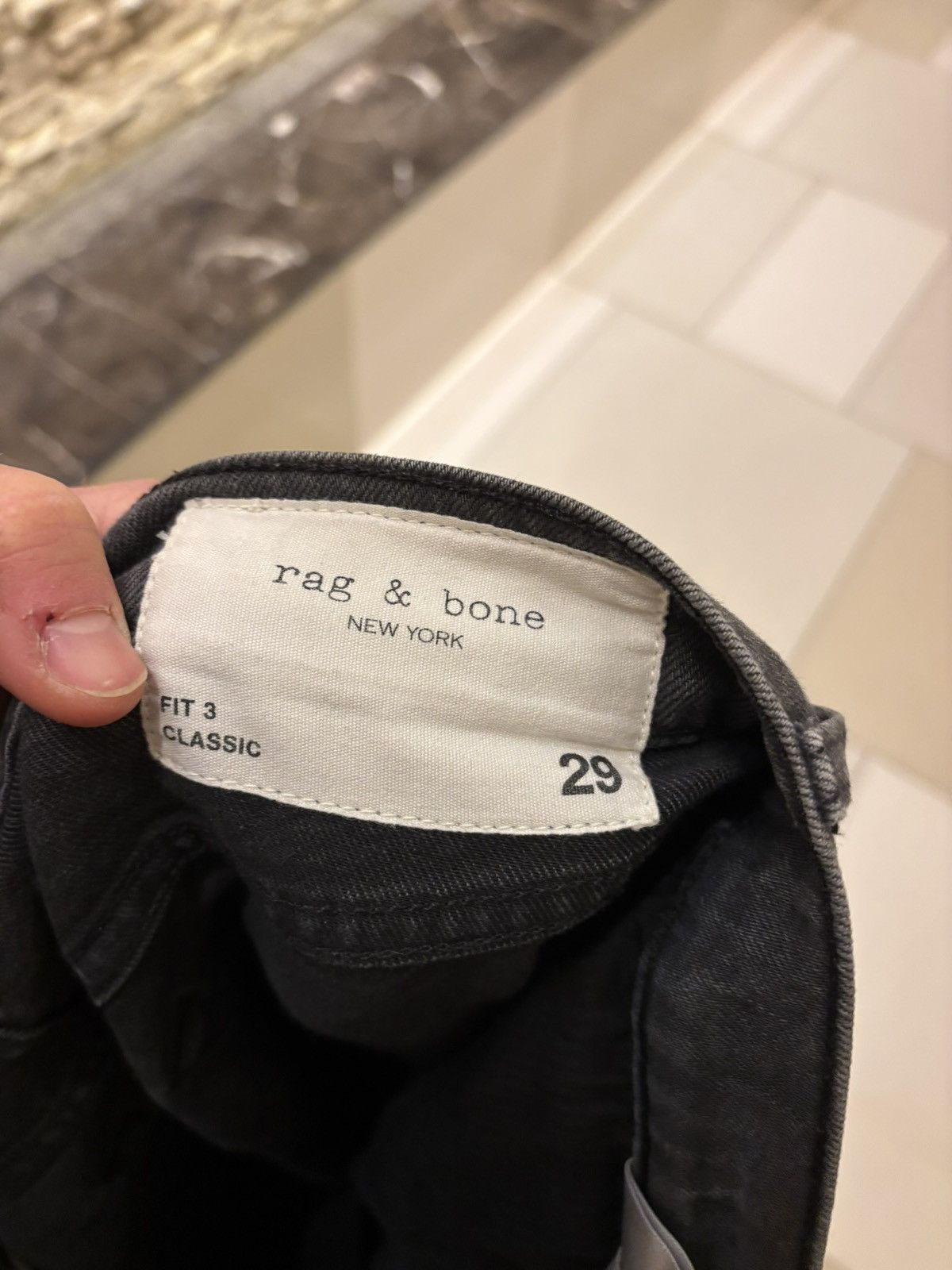 Rag & Bone Pollock inspired denim Size US 29 - 3 Thumbnail