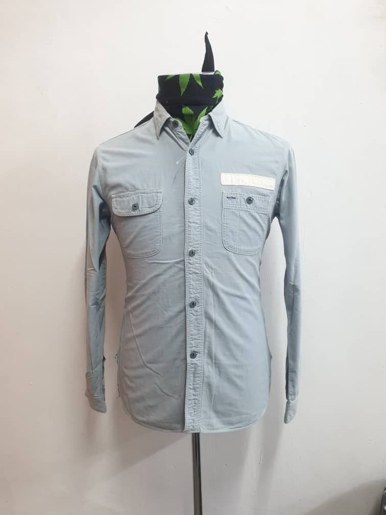 Journal Standard Journal Standard salvedge Japanese brand chambray shirt Size US M / EU 48-50 / 2 - 1 Thumbnail