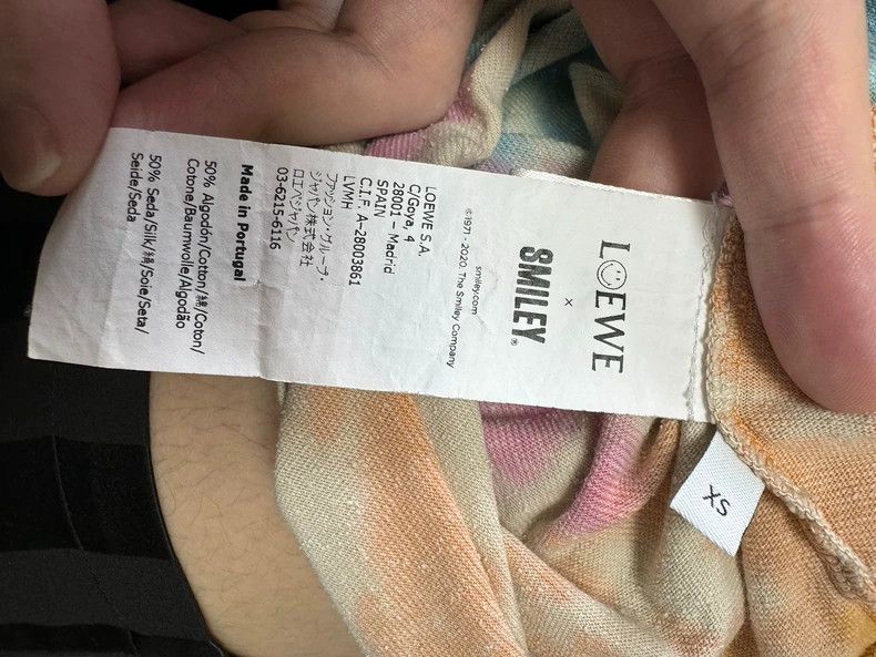 Loewe LOEWE Smiling tie-dye short sleeves Size XS / US 0-2 / IT 36-38 - 5 Thumbnail