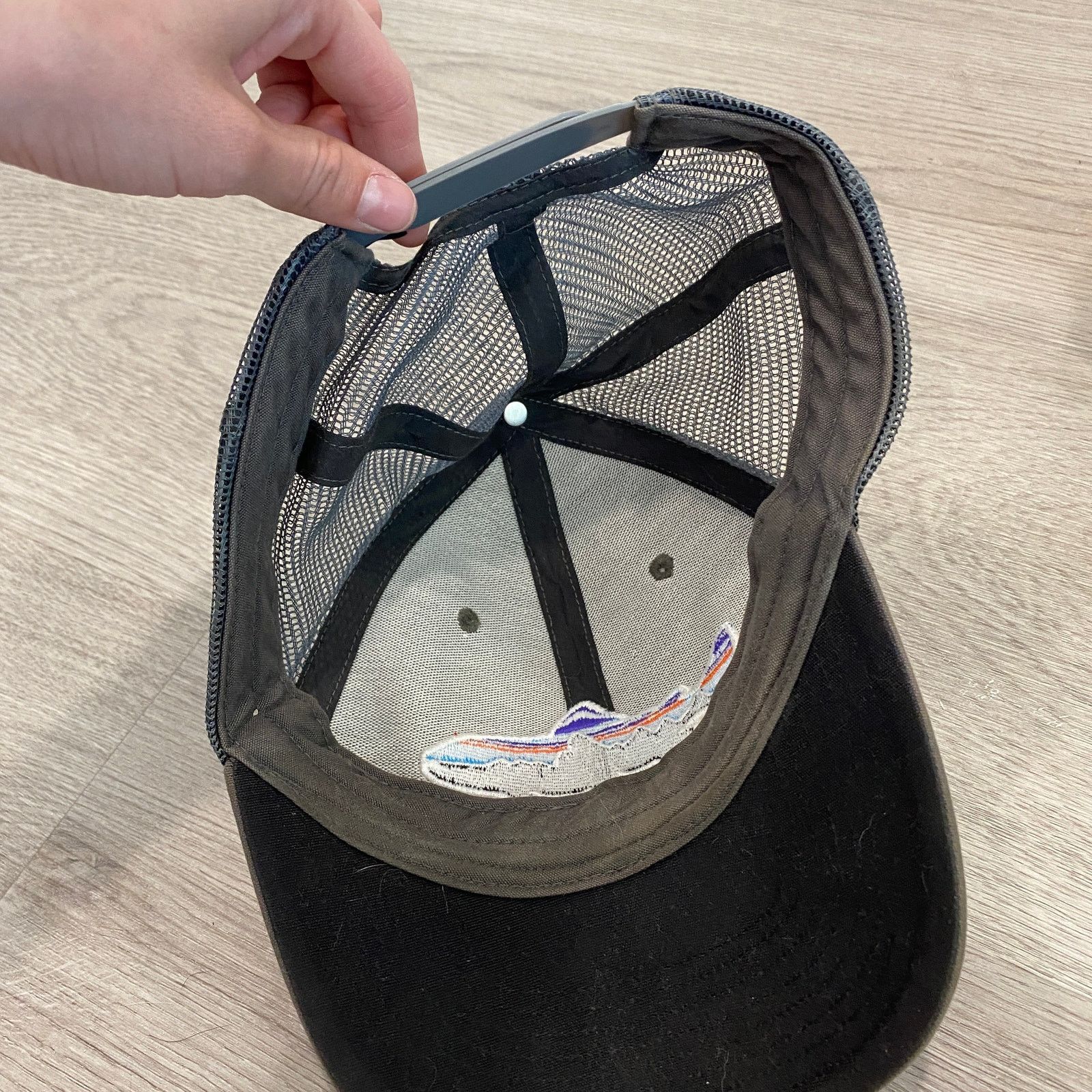 Patagonia Patagonia Fitz Roy Trout Mesh Trucker Hat Men's OSFA Size ONE SIZE - 6 Thumbnail
