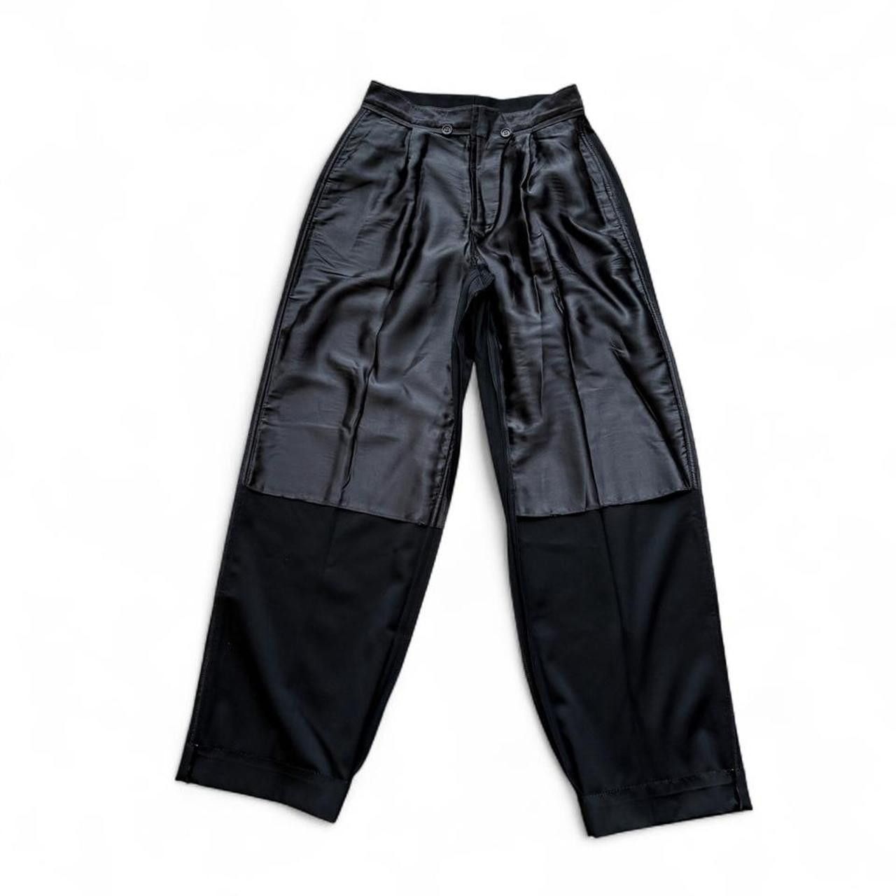 Giorgio Armani Giorgio Armani Classico SS03 Black Evening Trousers IT 38 Size 25" / US 0 / IT 36 - 6 Thumbnail
