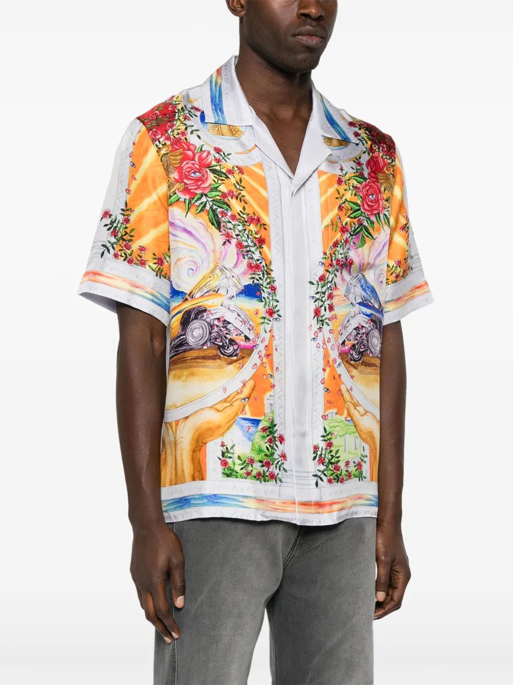 Casablanca o1y0526 Patterned Shirt in Multicolor Size US S / EU 44-46 / 1 - 2 Thumbnail