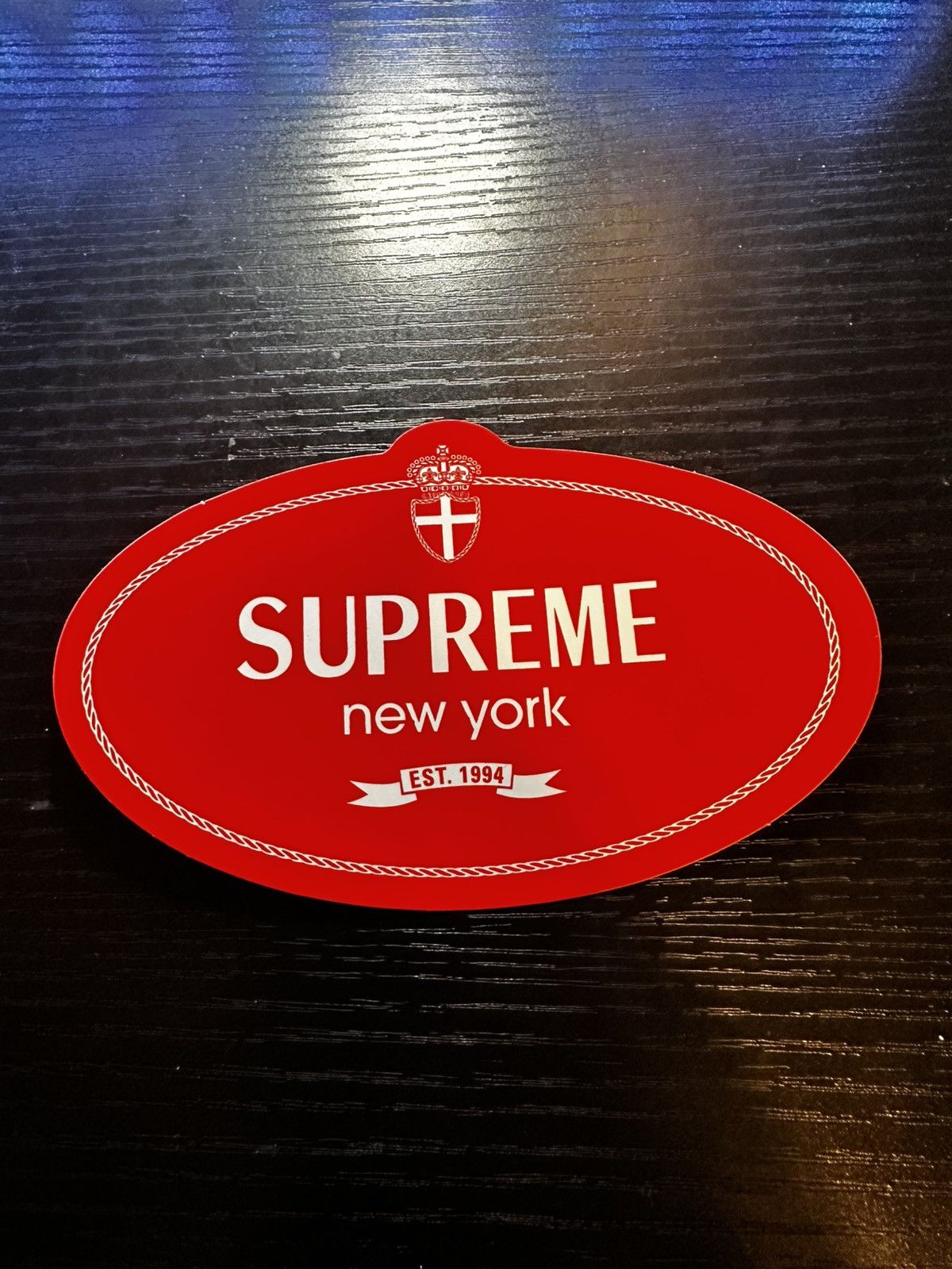 Supreme Supreme Red New York Sticker Size ONE SIZE - 1 Preview