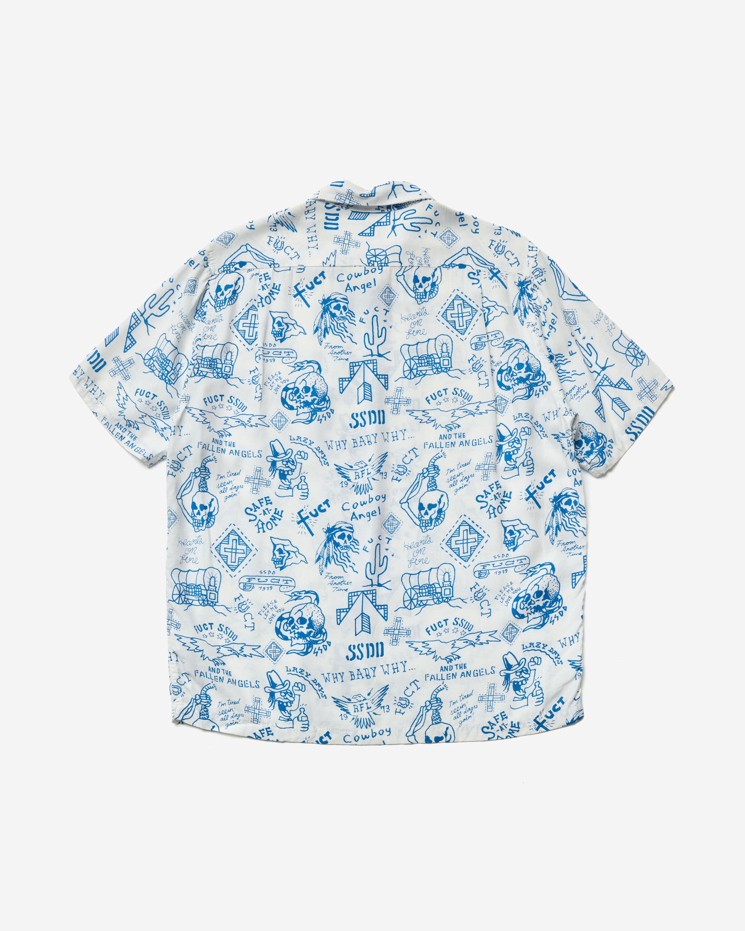 FUCT Safe At Home Aloha Shirt Size US M / EU 48-50 / 2 - 4 Thumbnail