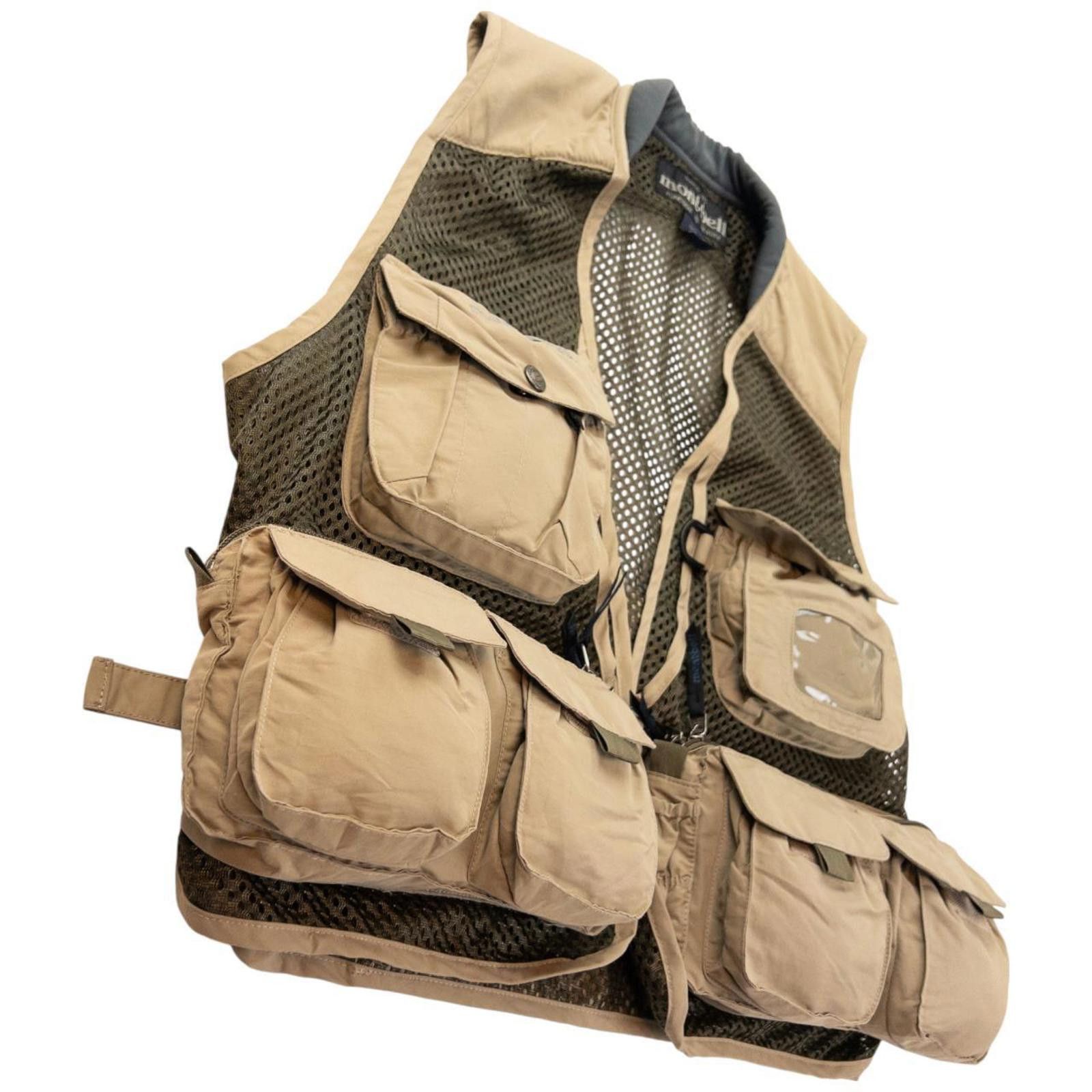 Montbell Vintage Montbell Multi Pocket Cargo Vest Gilet Size S Size US S / EU 44-46 / 1 - 8 Thumbnail