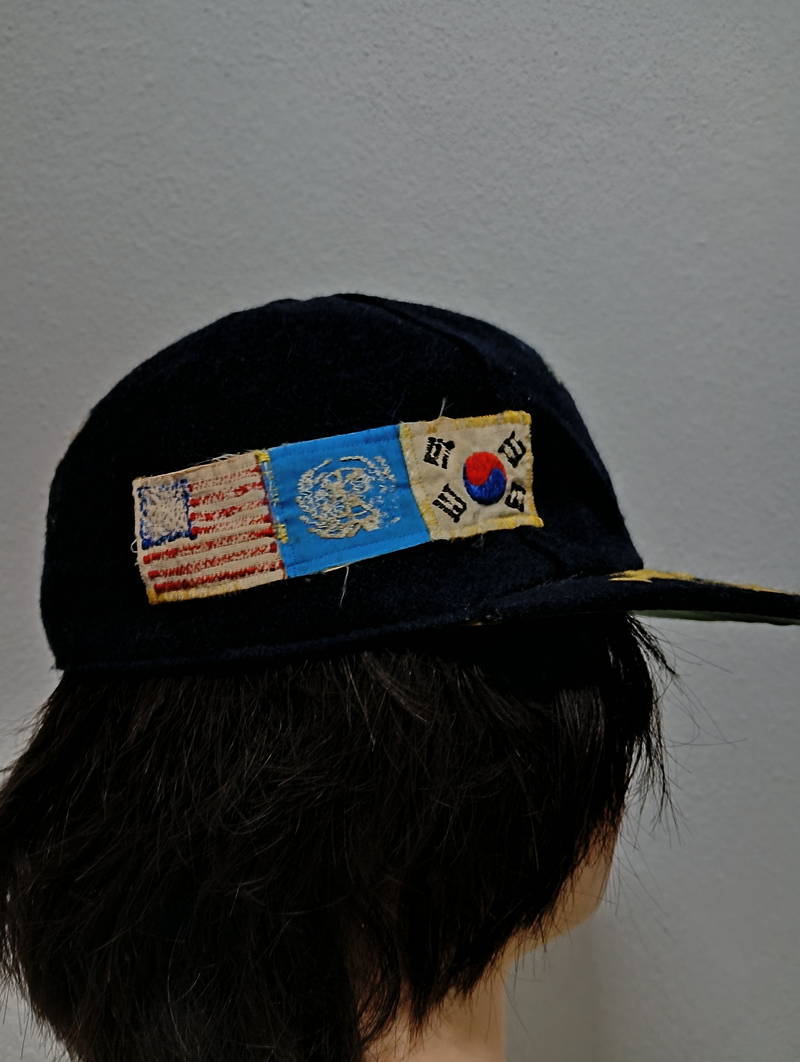 Vintage vintage pan mun jum korean wars flag hats Size ONE SIZE - 4 Thumbnail