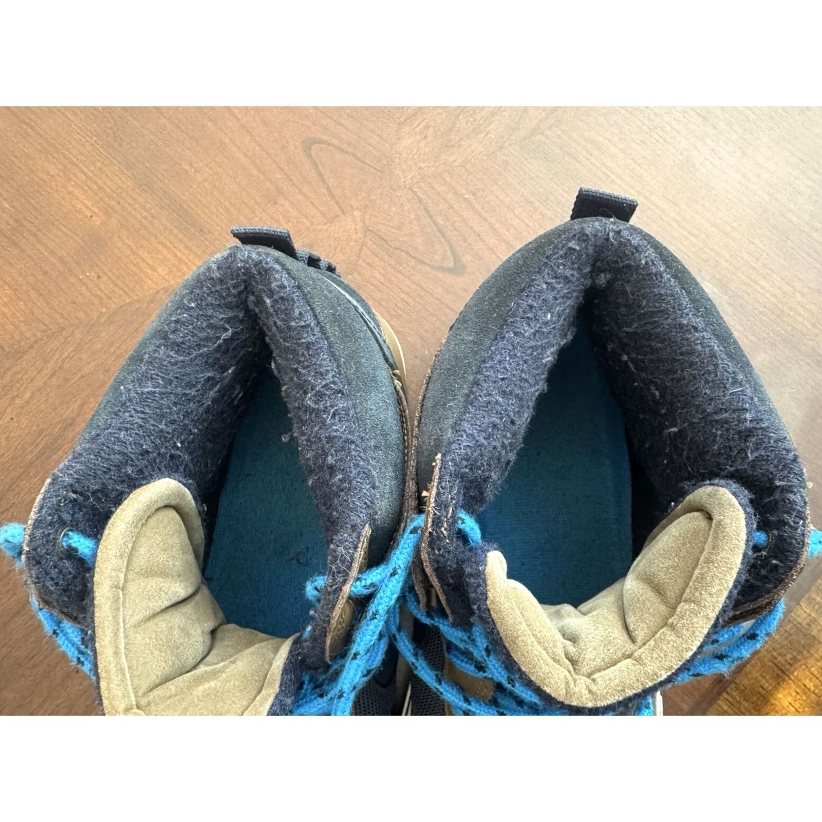Nike Nike Dunk High LR Leather Winterized Mens Size 10.5 Khaki Obsidian Sneakers High Top Leather Winterized Nike Dunk 2012 Mens Shoes Size US 11 / EU 44 - 4 Thumbnail
