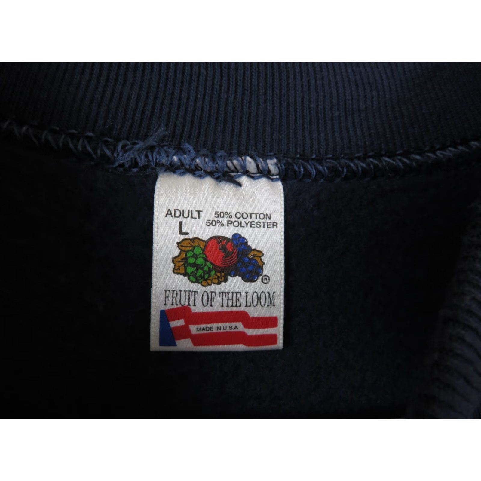 Fruit Of The Loom VTG Fruit of the Loom USA Grandpas aren't always this Sexy Sweatshirt Mens L Blue Crew Neck Long Sleeve Pullover Regular Fit Sweatshirt Mens Vintage Size US L / EU 52-54 / 3 - 2 Thumbnail