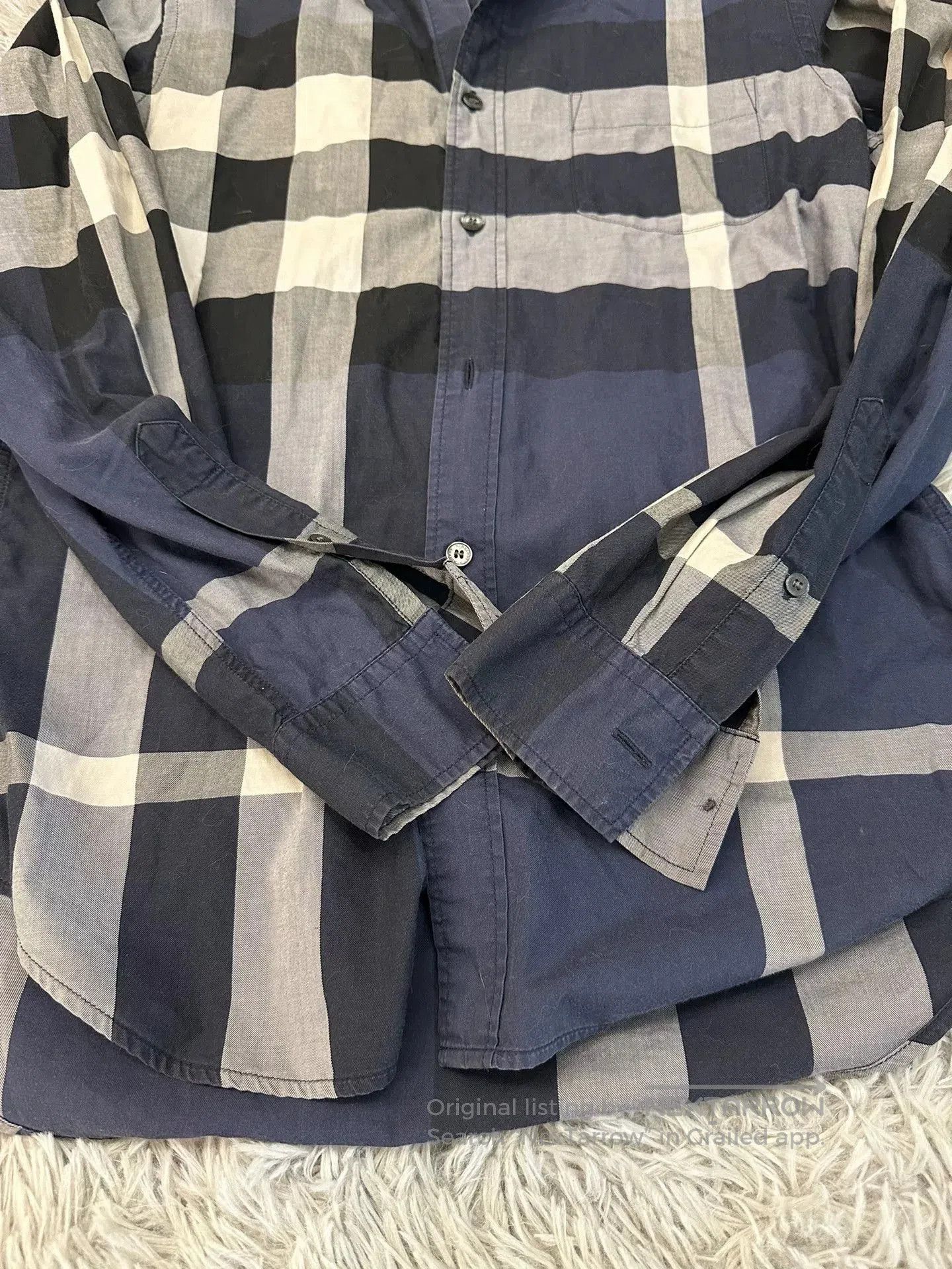 Burberry Burberry Blue Check Shirt. Size US S / EU 44-46 / 1 - 3 Thumbnail