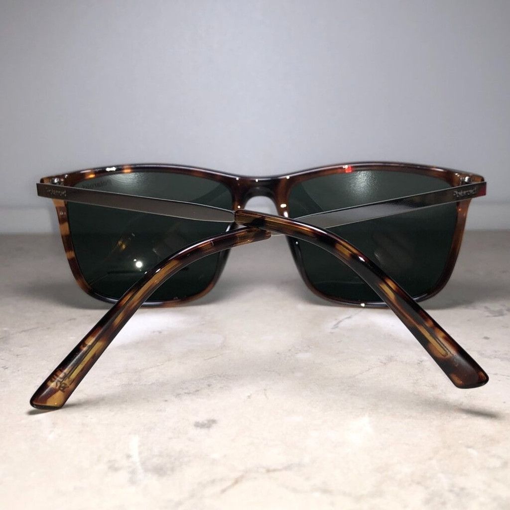 Polaroid Polaroid Classic Silver & Tortoiseshell Polarized Sunglasses Size ONE SIZE - 3 Thumbnail
