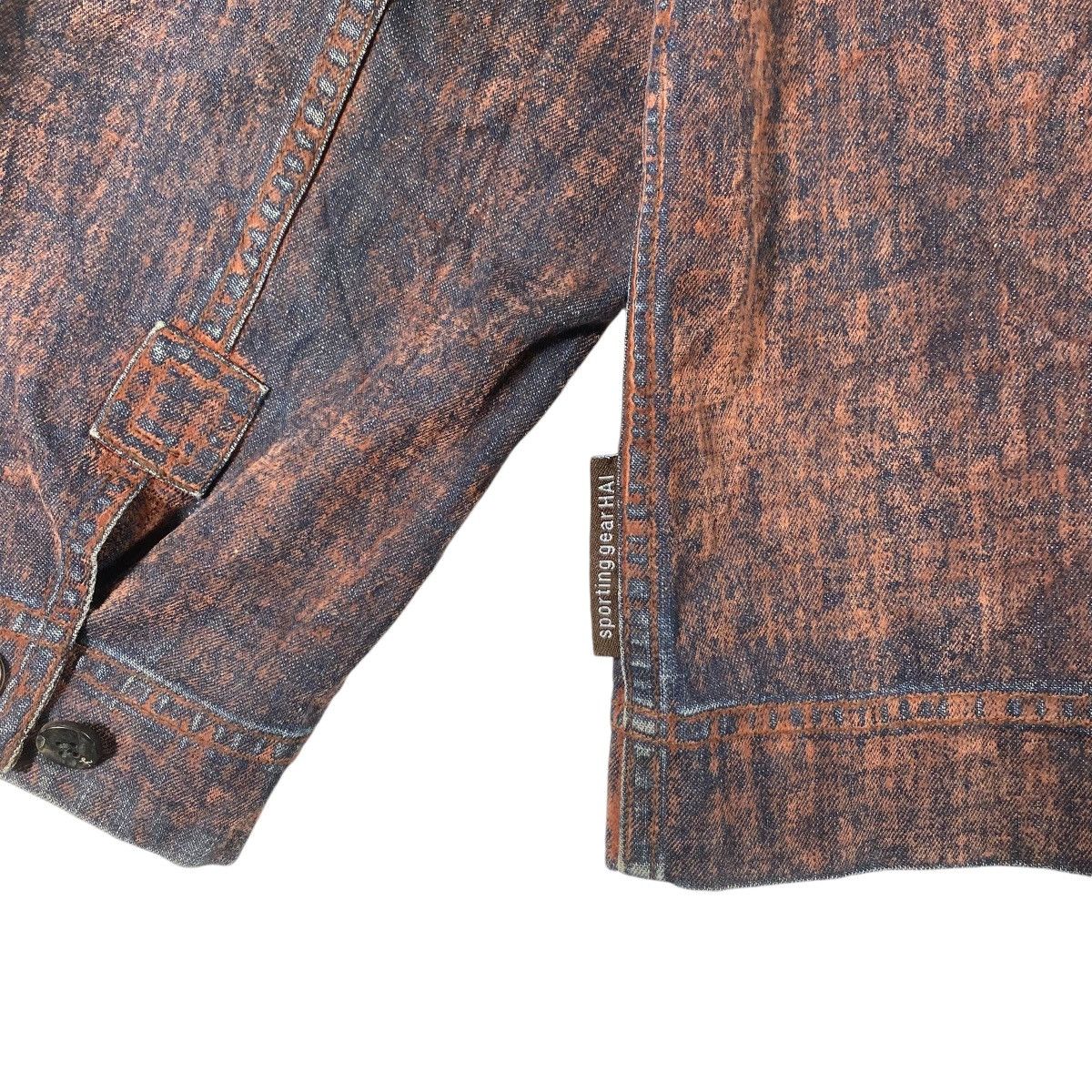 Vintage 90s Issey Miyake Hai Sporting Gear Denim Jacket