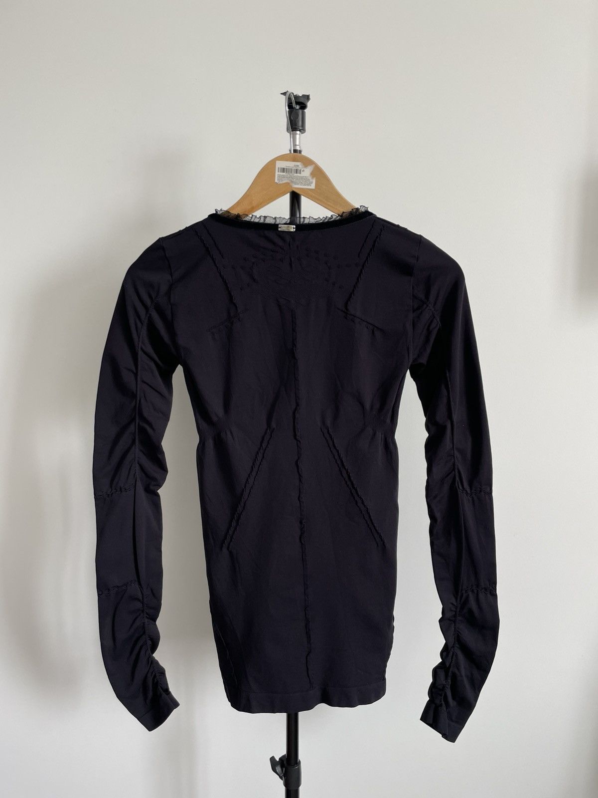 Japanese Brand Avant Garde HIGH EveryDay Couture Black Long Sleeve Size M / US 6-8 / IT 42-44 - 4 Thumbnail