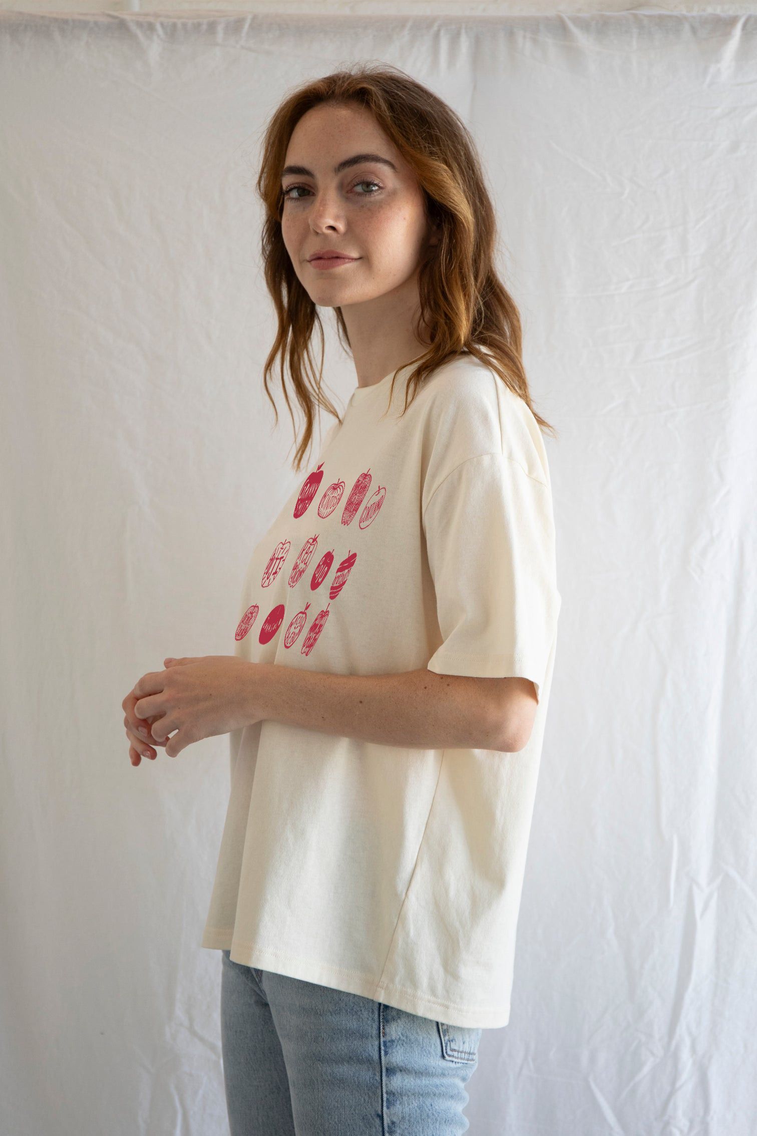 The Unbranded Brand Apple Garden T-Shirt, Food Graphic Tee, Gardening Gift Size US L / EU 52-54 / 3 - 2 Thumbnail
