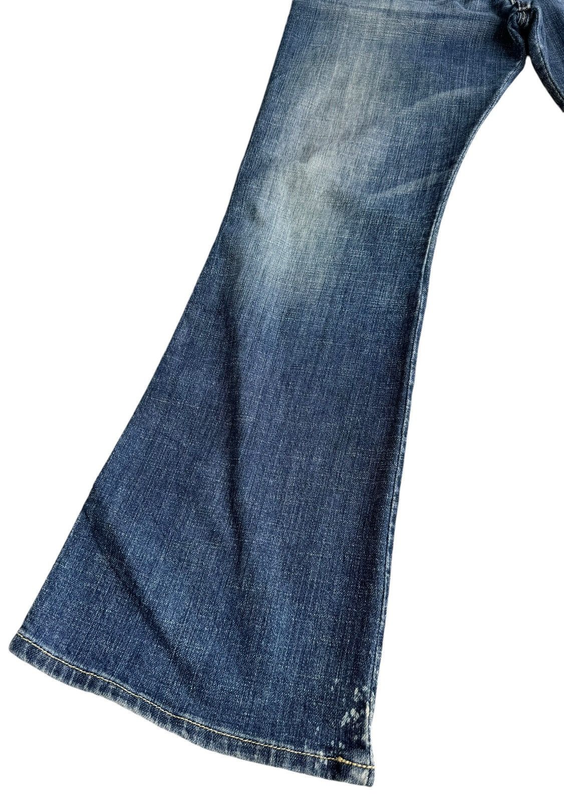 Diesel Vintage Super Flare Diesel Distressed Jeans Size US 32 / EU 48 - 6 Thumbnail