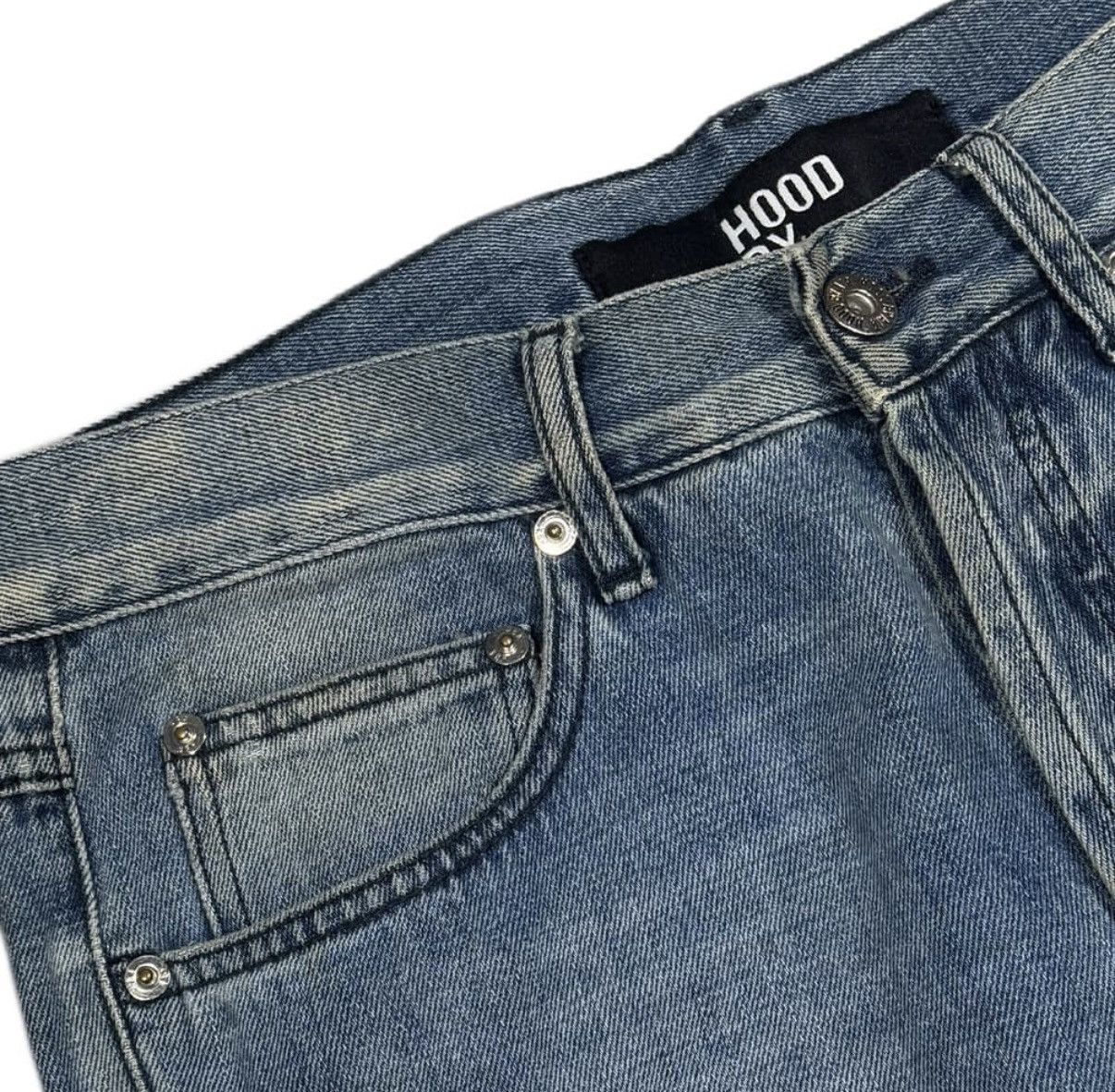Hood By Air Hood By Zipper Distressed Denim Size US 30 / EU 46 - 3 Thumbnail