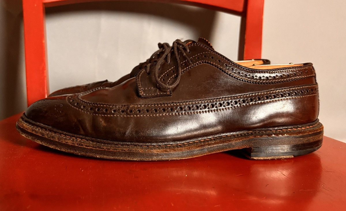 Alden Alden 975 Shell Cordovan Long Wing Blucher Size US 7.5 / EU 40-41 - 1 Thumbnail