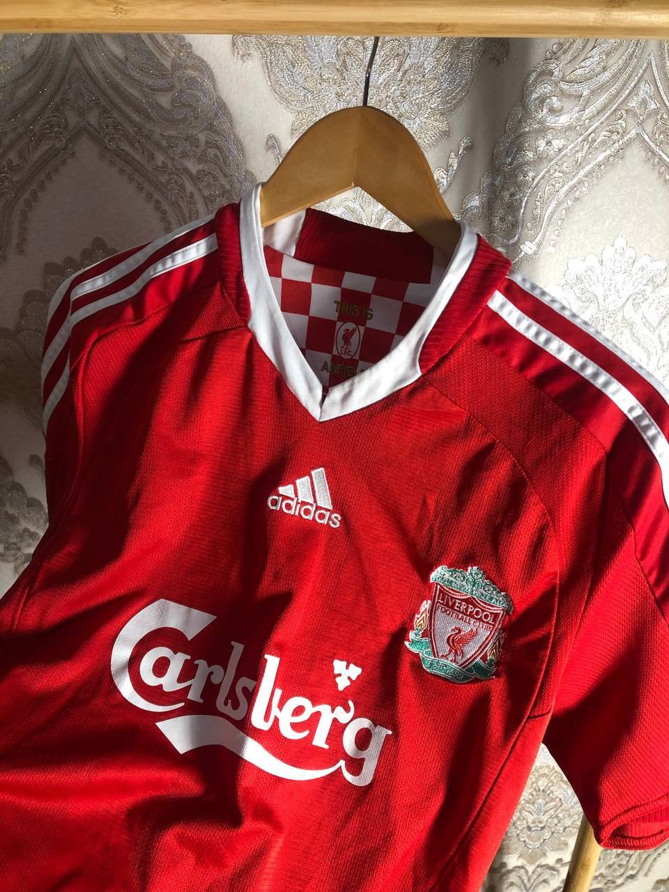 Adidas VINTAGE ADIDAS FC LIVERPOOL ENGLAND SOCCER JERSEY RETRO 90s Size US L / EU 52-54 / 3 - 6 Thumbnail