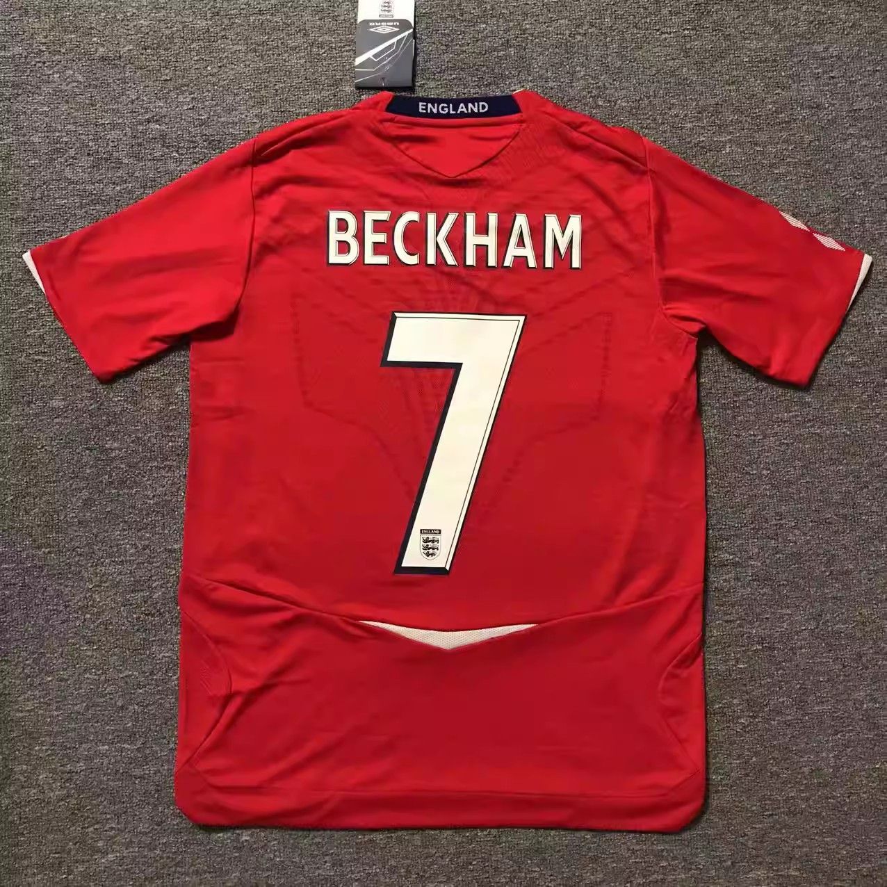 Other 2008 2010 England #7 David Beckham Jersey Size US XL / EU 56 / 4 - 2 Thumbnail