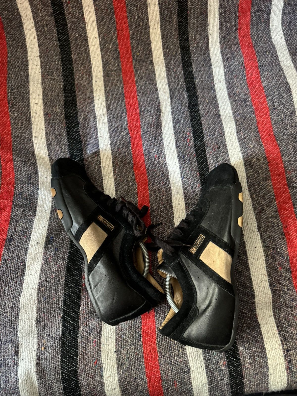 Genuine Leather Vintage 00’s Esprit y2k Genuine Leather Low Sneakers Size US 11 / EU 44 - 2 Thumbnail