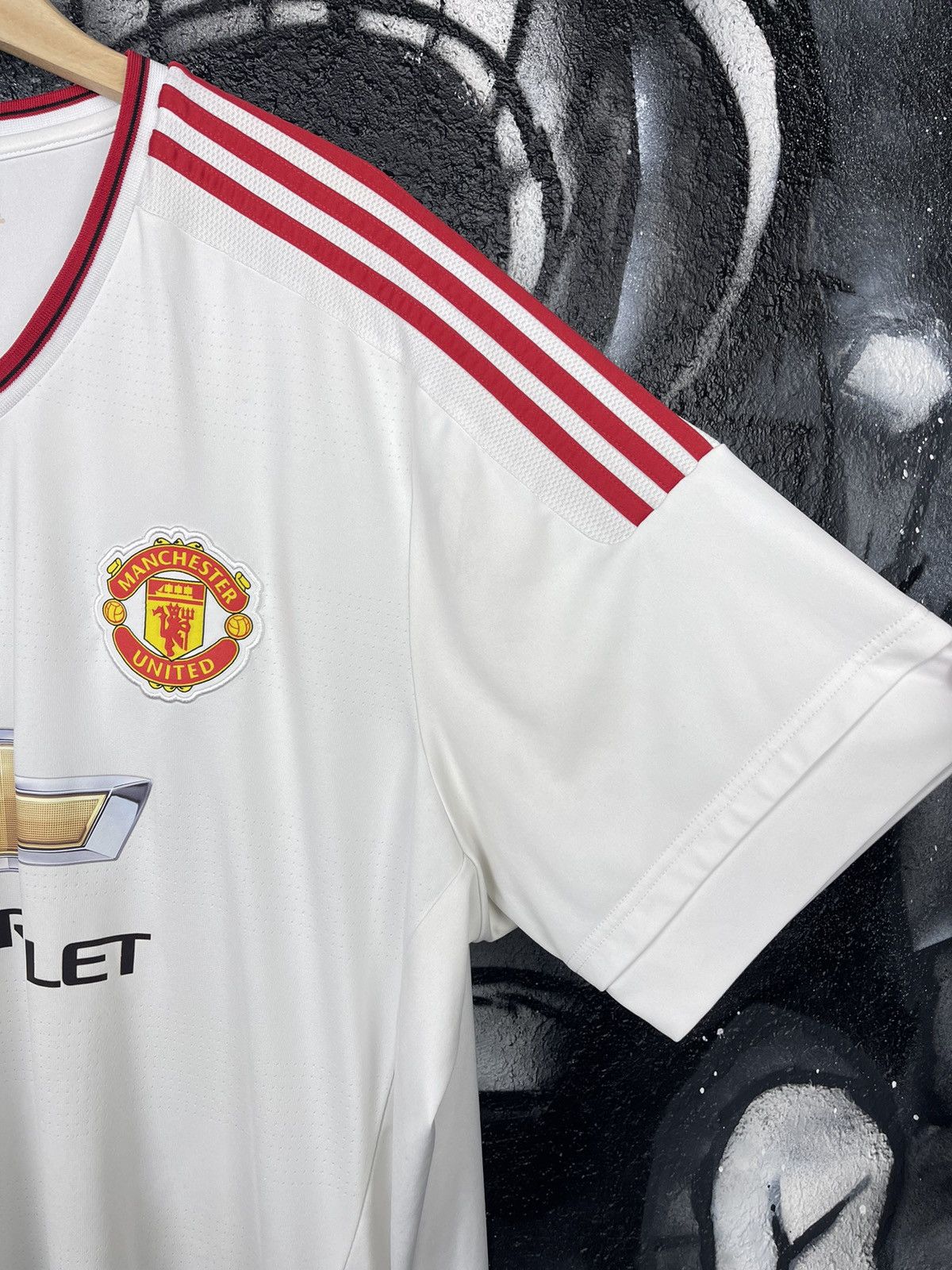 Adidas Adidas Manchester United Football Club White Soccer Jersey T-Shirt Size 3XL Size US XXL / EU 58 / 5 - 7 Thumbnail