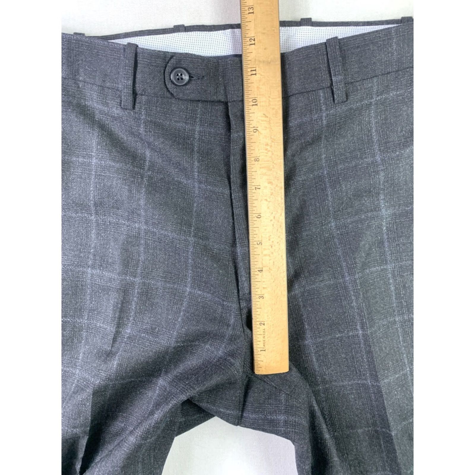 Vintage Zignone Pants Wool Cashmere Charcoal Gray Cuffs Career Work 34x30 Size US 34 / EU 50 - 3 Thumbnail