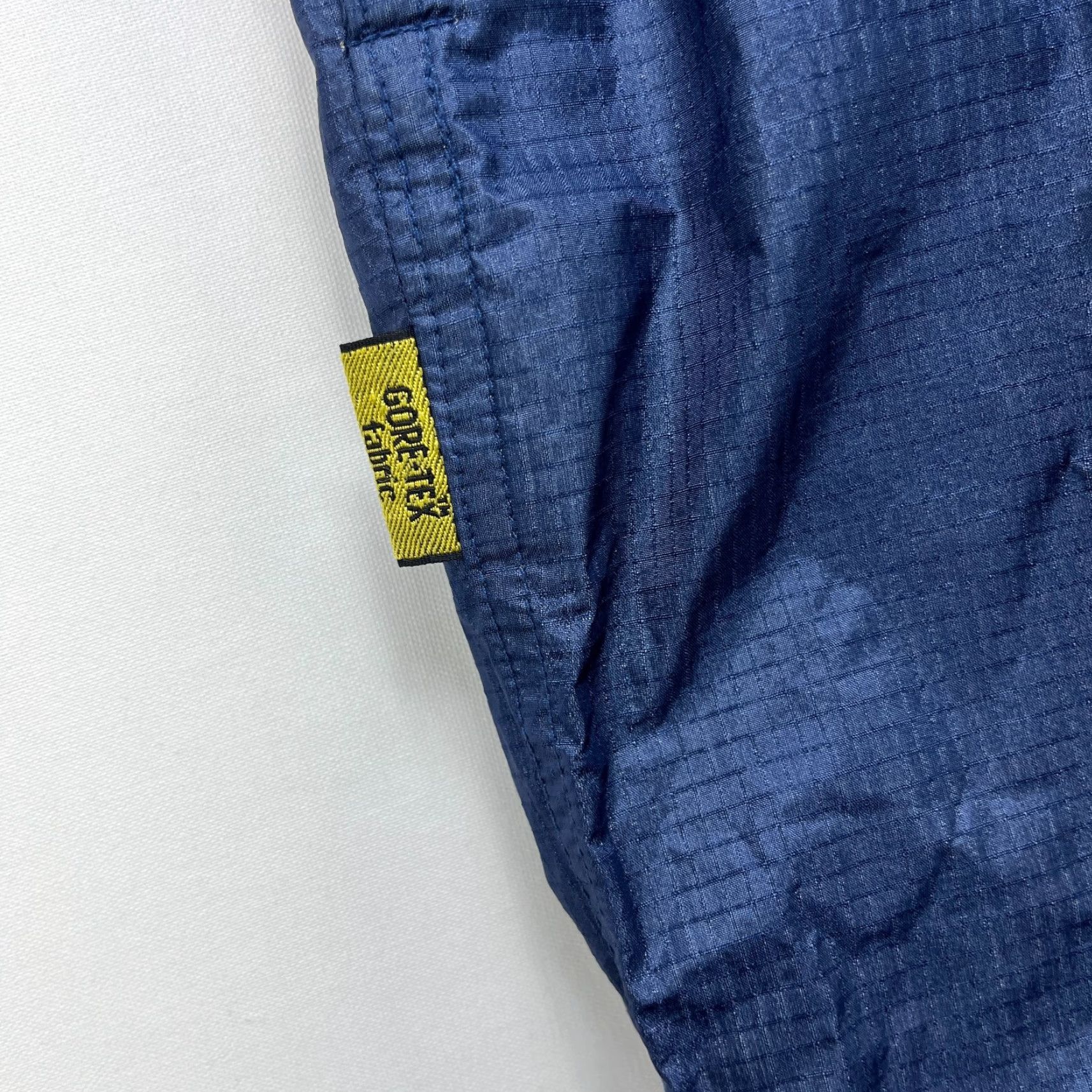 Asics VINTAGE Asics Tiger Windbreaker Pants XL Blues 90s Track Pants Men - Activewear Swishy Lined Parachute Gore-Tex Size US 36 / EU 52 - 3 Thumbnail