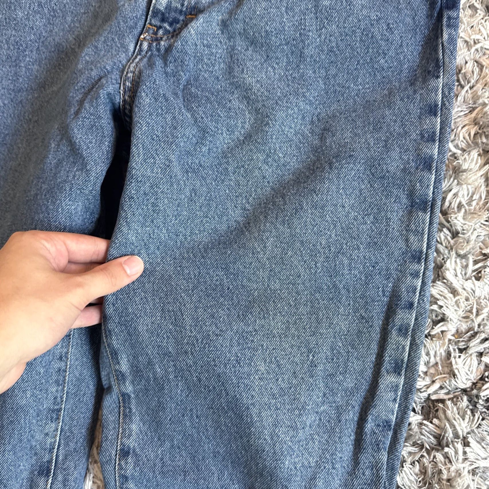 Calvin Klein VINTAGE Calvin Klein Jeans Women Denim Blue 12 29x29 Y2K Rare Tapered Size 34" / US 12 / IT 48 - 6 Thumbnail