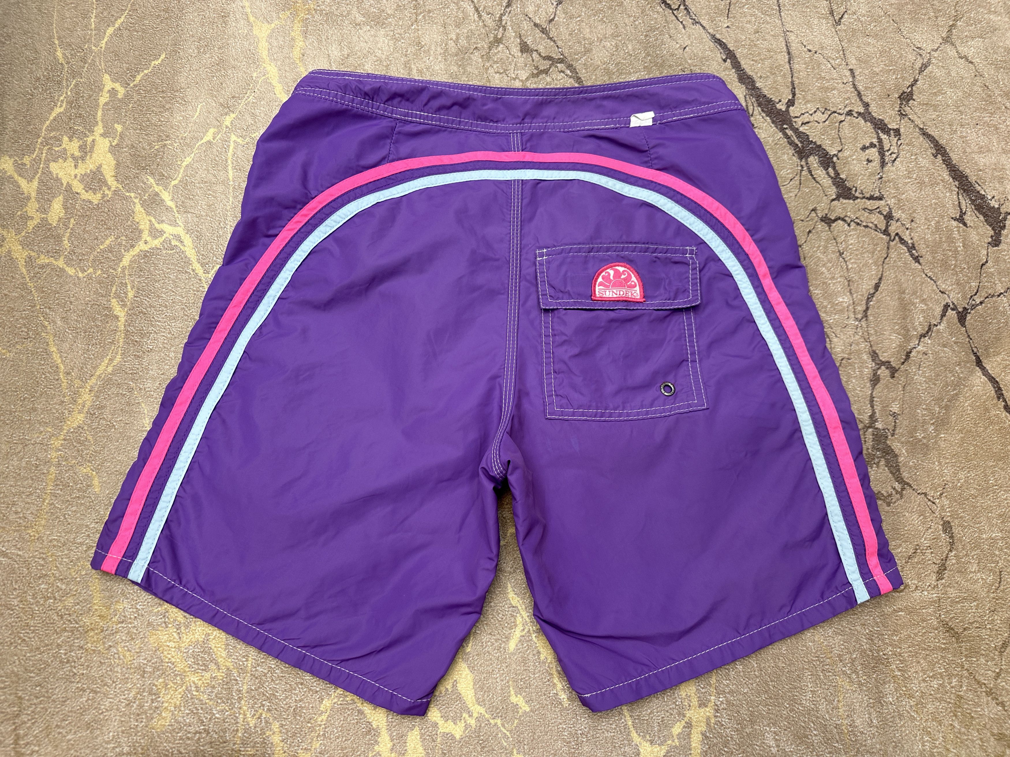 Sundek Sundek 30 Long Beach Board Shorts Trunks Bath Suit Size 30 S Size US 30 / EU 46 - 15 Thumbnail