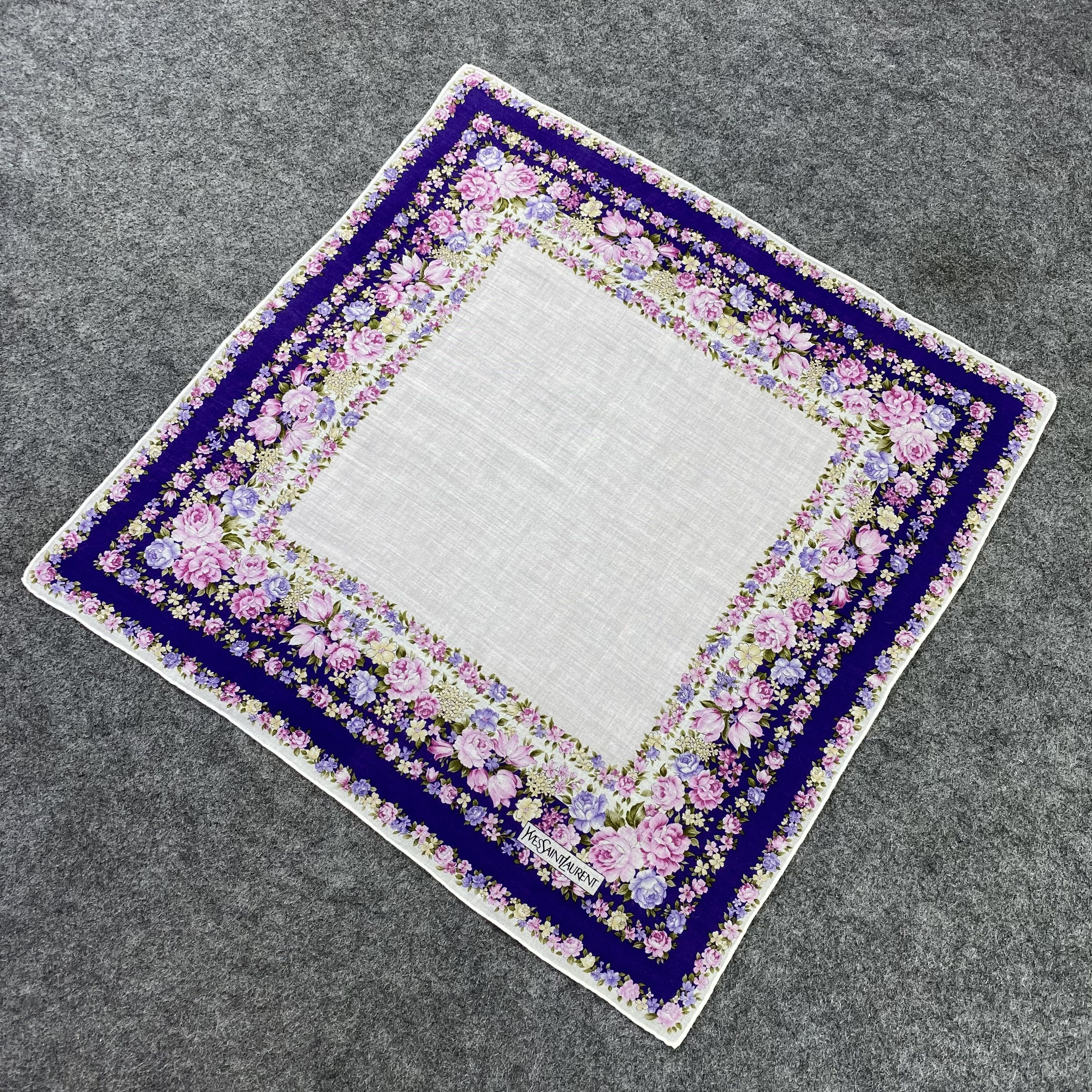 Vintage × Yves Saint Laurent Yves Saint Laurent Handkerchief / Bandana / NeckerchiefB902 Size ONE SIZE - 4 Thumbnail