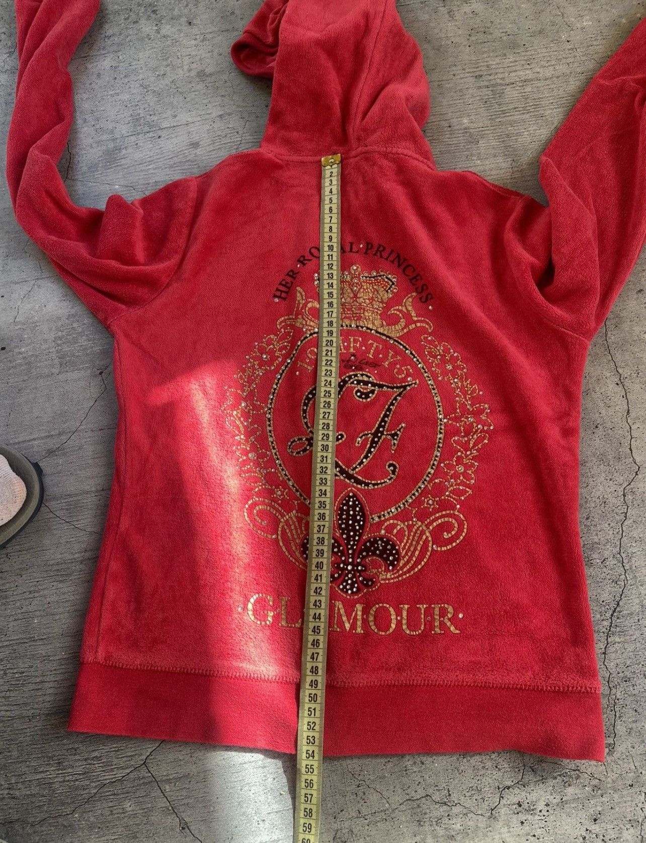 Juicy Couture Vintage y2k Juicy Couture Style Velour Track Suit Size 40" / US 18 - 13 Thumbnail