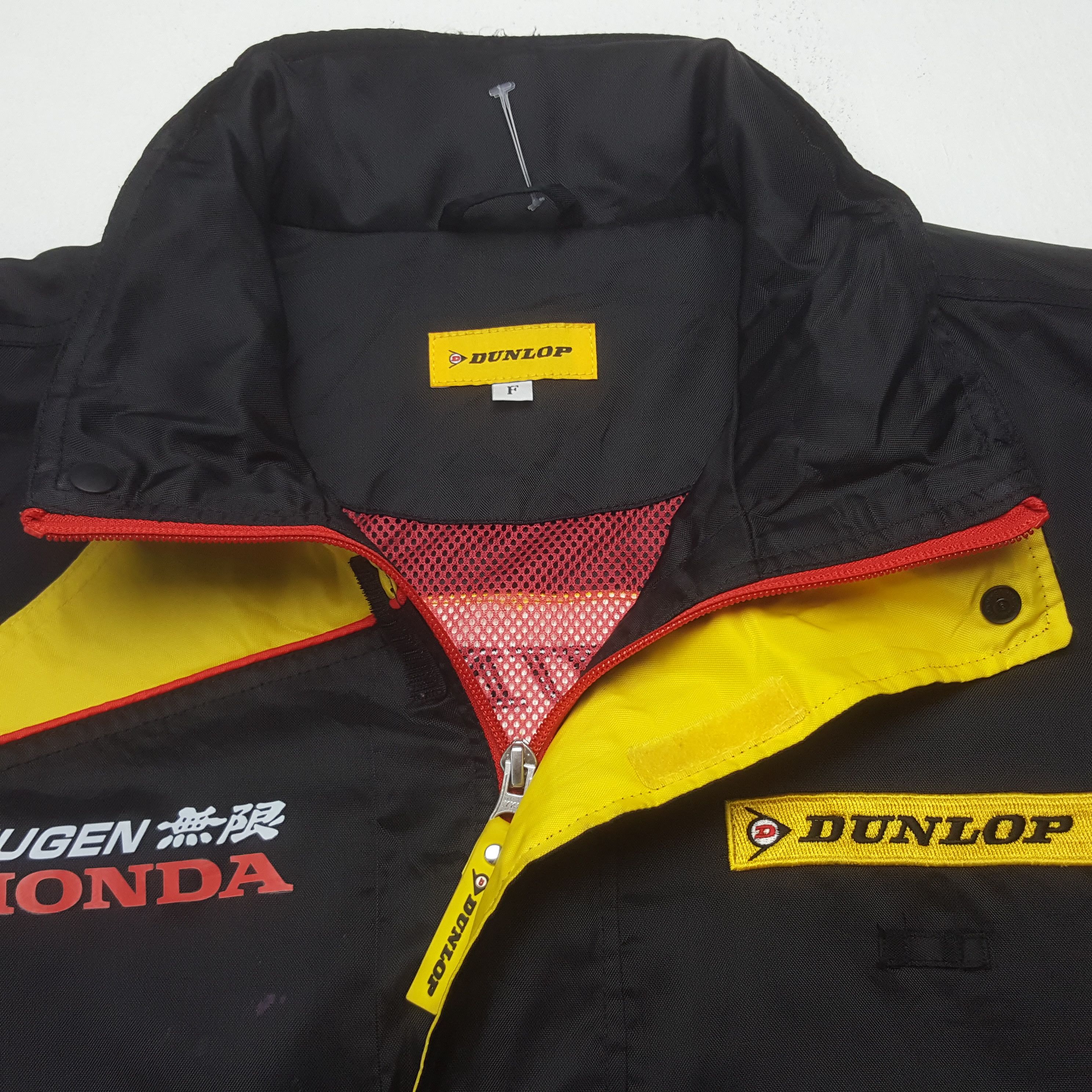 Honda Vintage Dunlop X Mugen Honda Racing Custom Jacket C322N20 Size US M / EU 48-50 / 2 - 5 Thumbnail