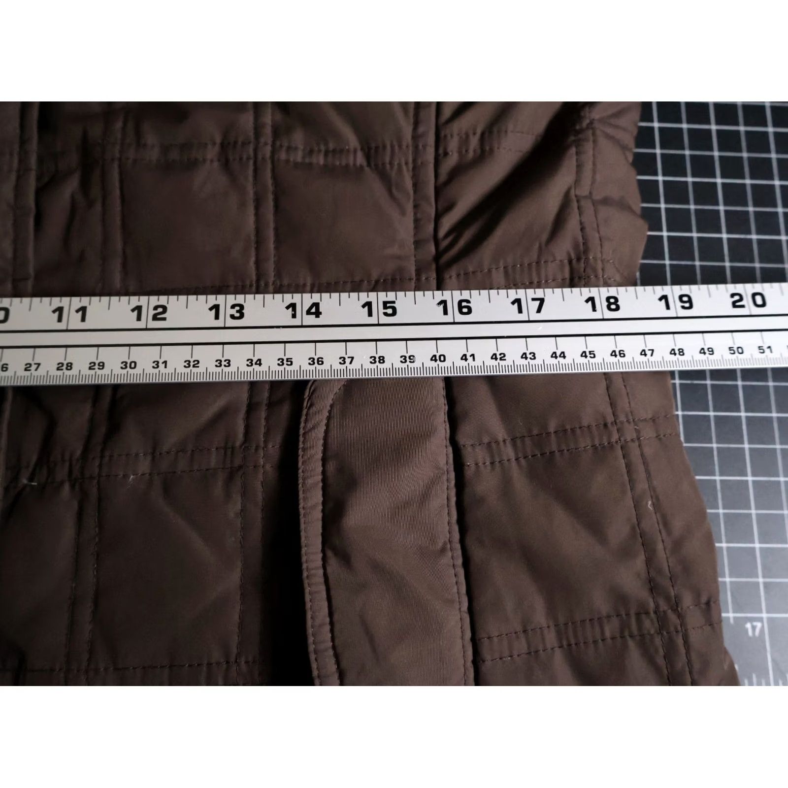 Abercrombie & Fitch Abercrombie & Fitch Jacket Women's XL Brown Faux Fur Lined Down Insulated Slim Puffer Jacket Size XL / US 12-14 / IT 48-50 - 7 Thumbnail