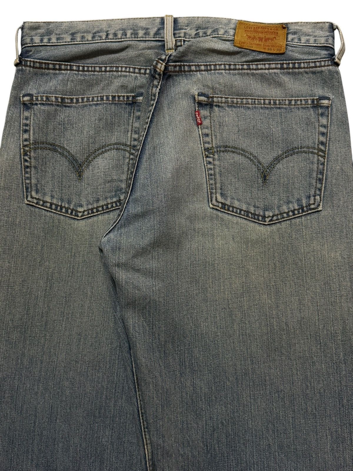 Levi's Vintage 90s Levis 503 Classic Blue Faded Wash Wide Leg Baggy Size US 33 - 5 Thumbnail