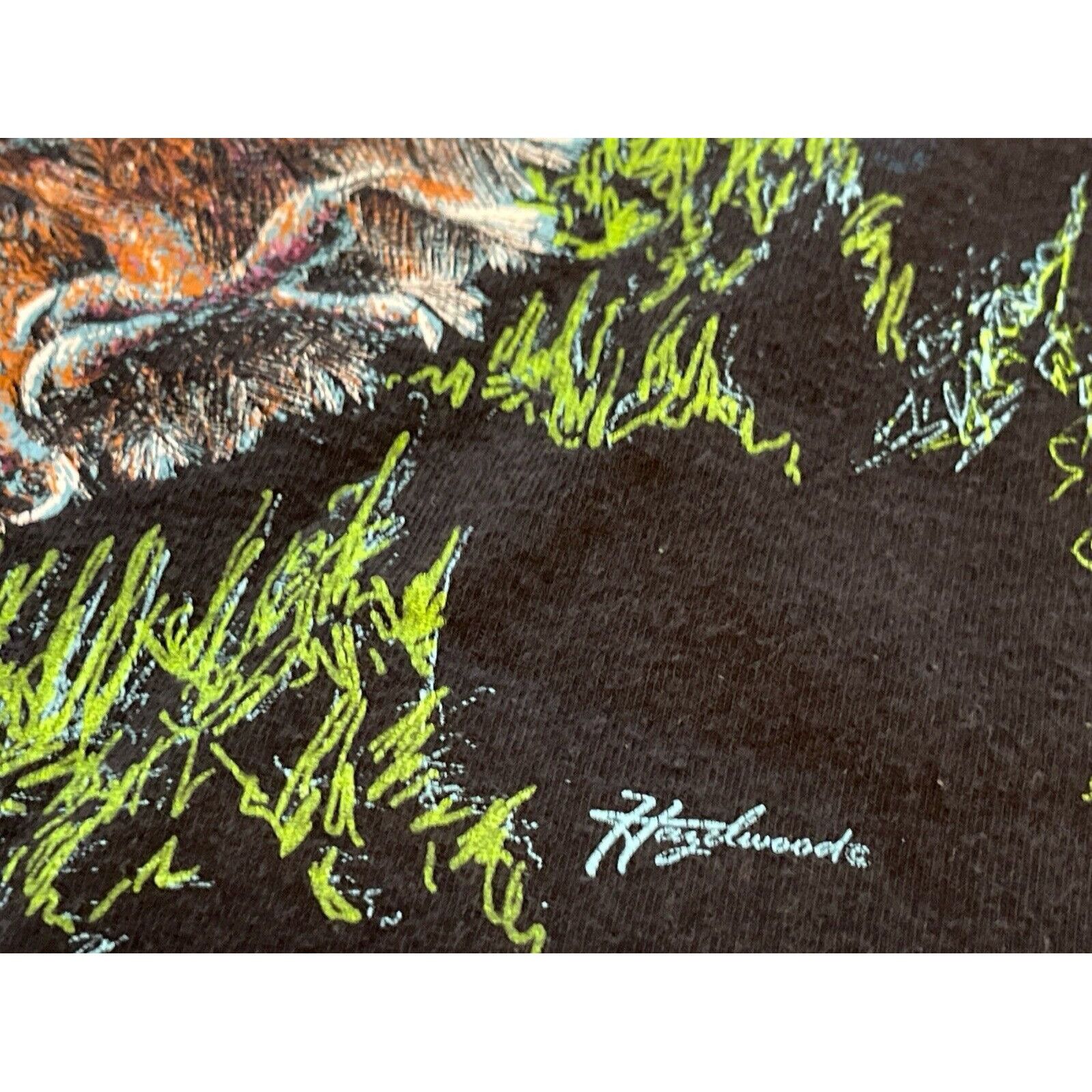 Other VTG 90s XXL 2XL Lake Tahoe Barn Owl Nature Habitat Single St Size US XXL / EU 58 / 5 - 9 Thumbnail