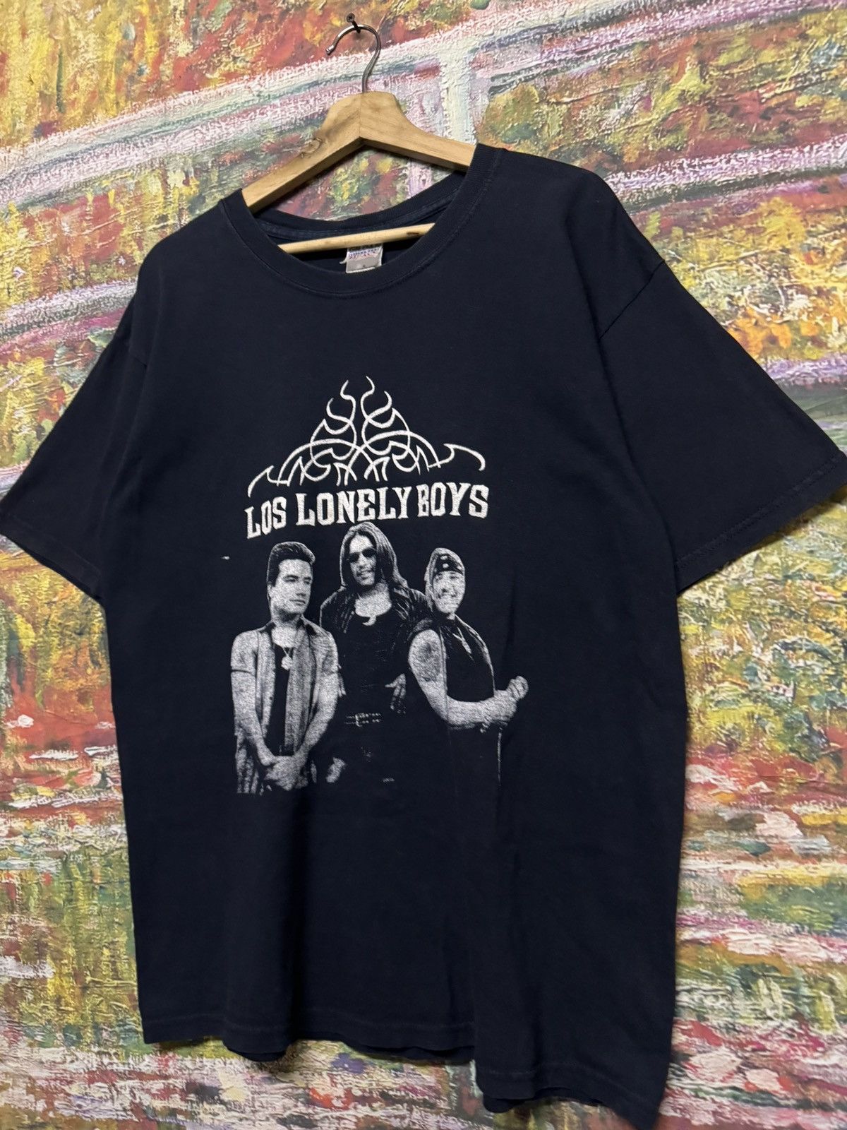 Band Tees Los Lonely Boy American Band Size US L / EU 52-54 / 3 - 4 Thumbnail