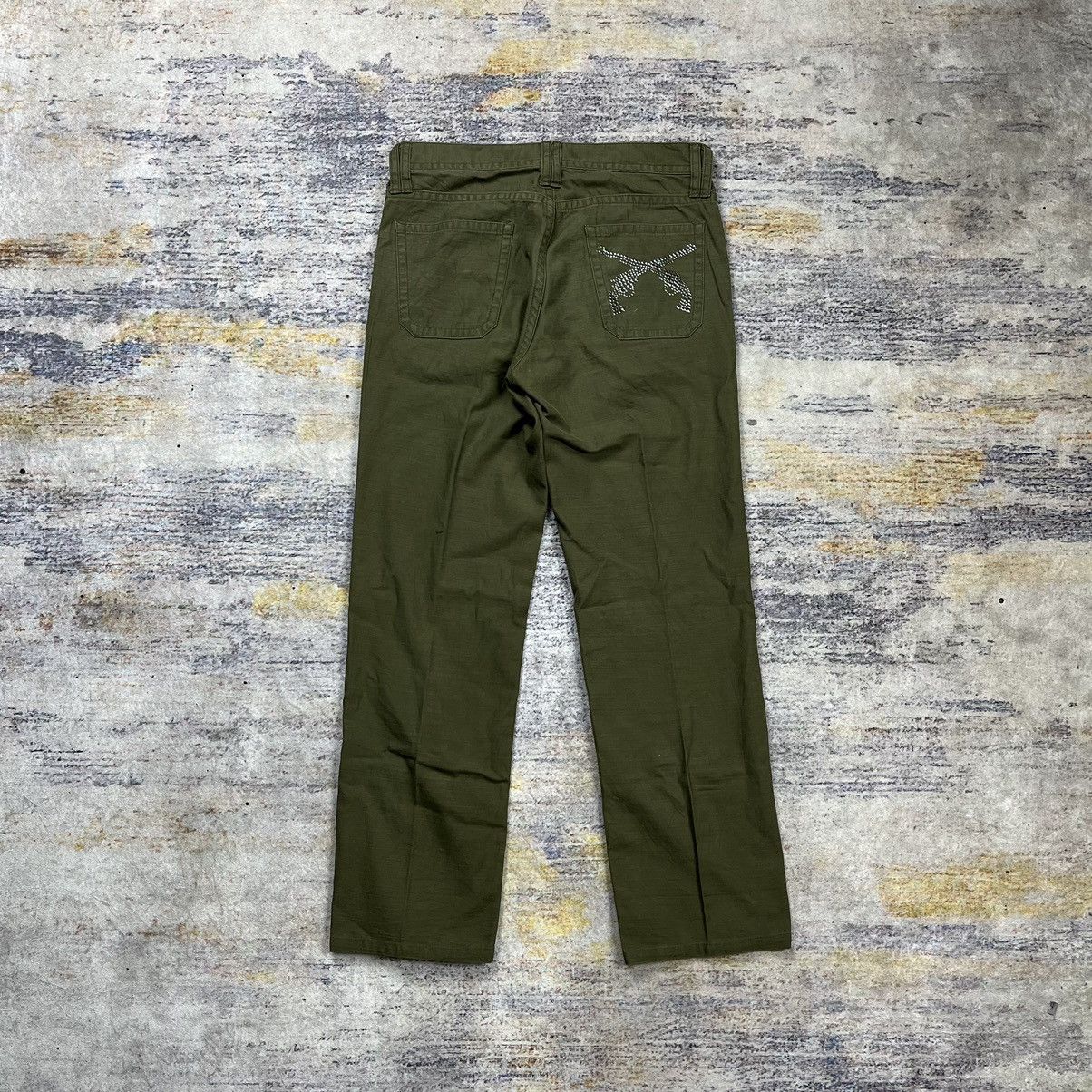 Japanese Brand × Le Grande Bleu (L.G.B.) × Roar Japanese brand Roar guns studded pants Size 29" - 2 Thumbnail