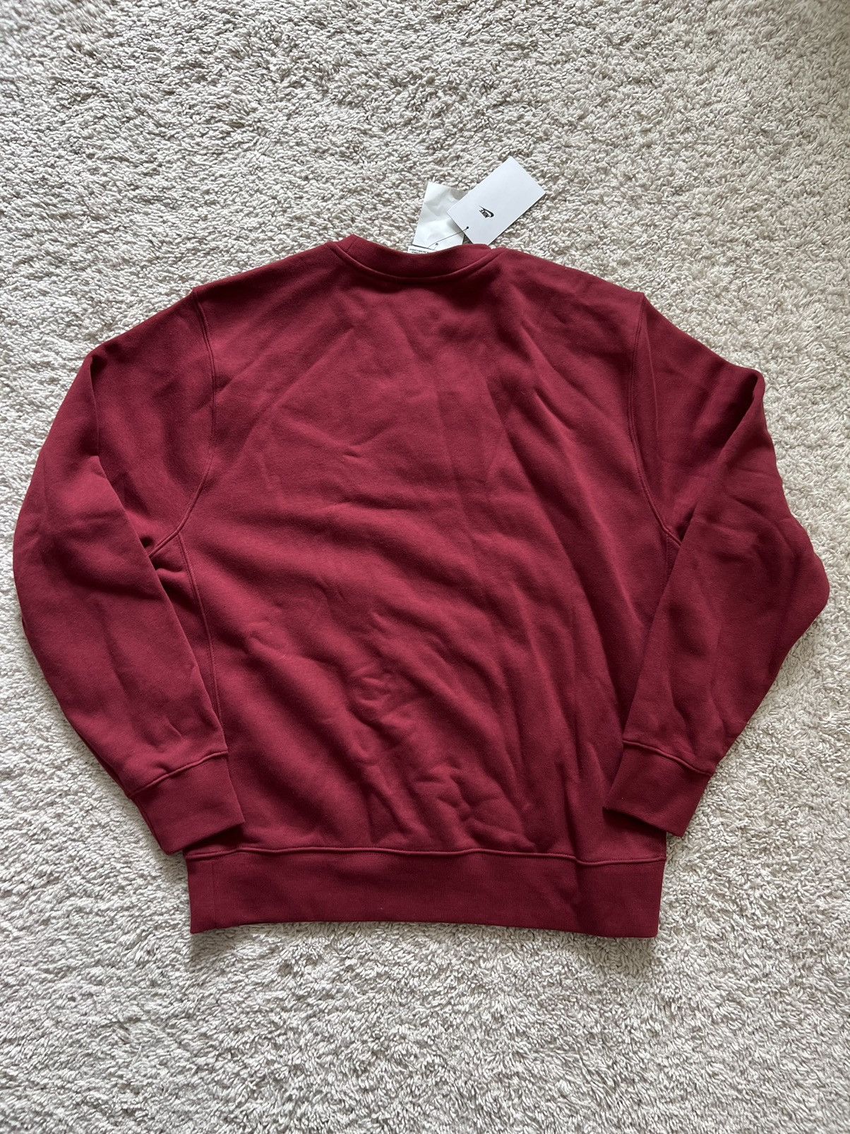 Nike Nike NSW Club Crew Fleece Pullover Team Red Size US M / EU 48-50 / 2 - 8 Thumbnail