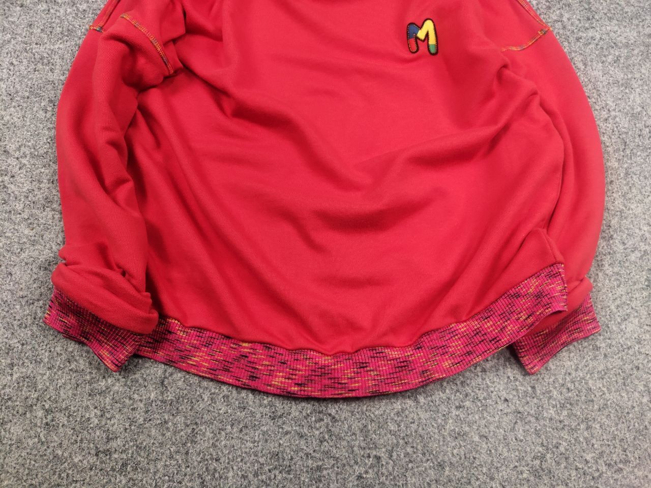 Missoni Missoni Design Minimalist Collection Red Crewneck Sweatshirt Size M / US 6-8 / IT 42-44 - 5 Thumbnail