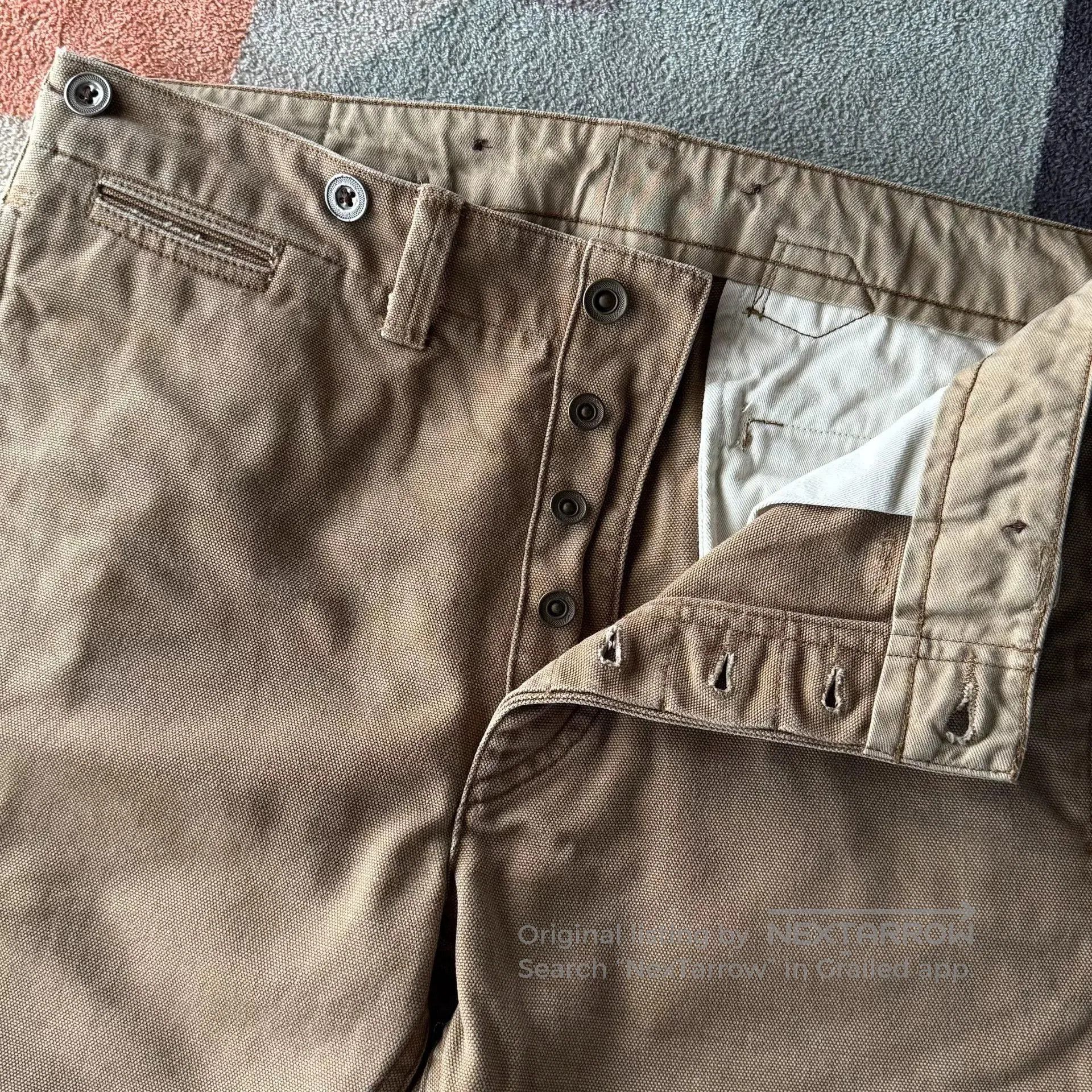 RRL Ralph Lauren RRL Heavy Canvas Cargo Pants. Size US 30 / EU 46 - 4 Thumbnail