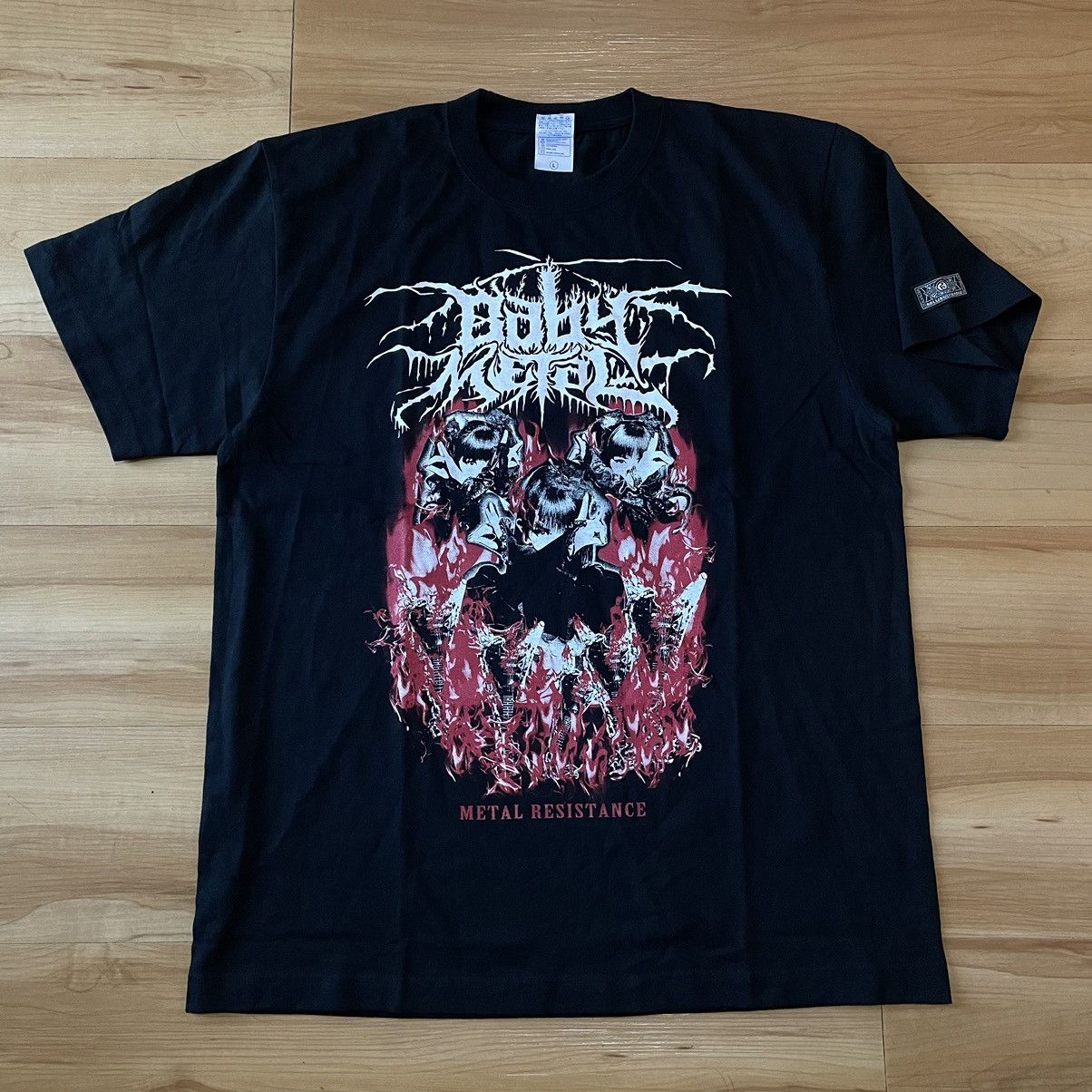 Band Tees babymetal ldz metal resistance tee Size US L / EU 52-54 / 3 - 1 Thumbnail