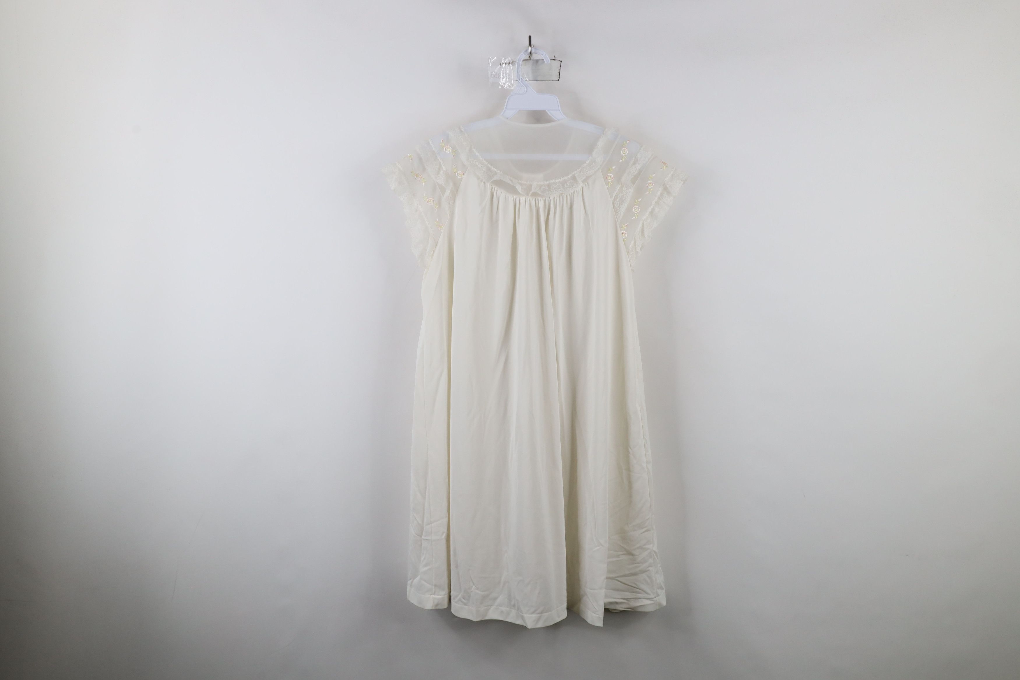 Vintage Vintage 80s 90s Babydoll Fairy Flower Night Gown Dress USA Size S / US 4 / IT 40 - 11 Thumbnail