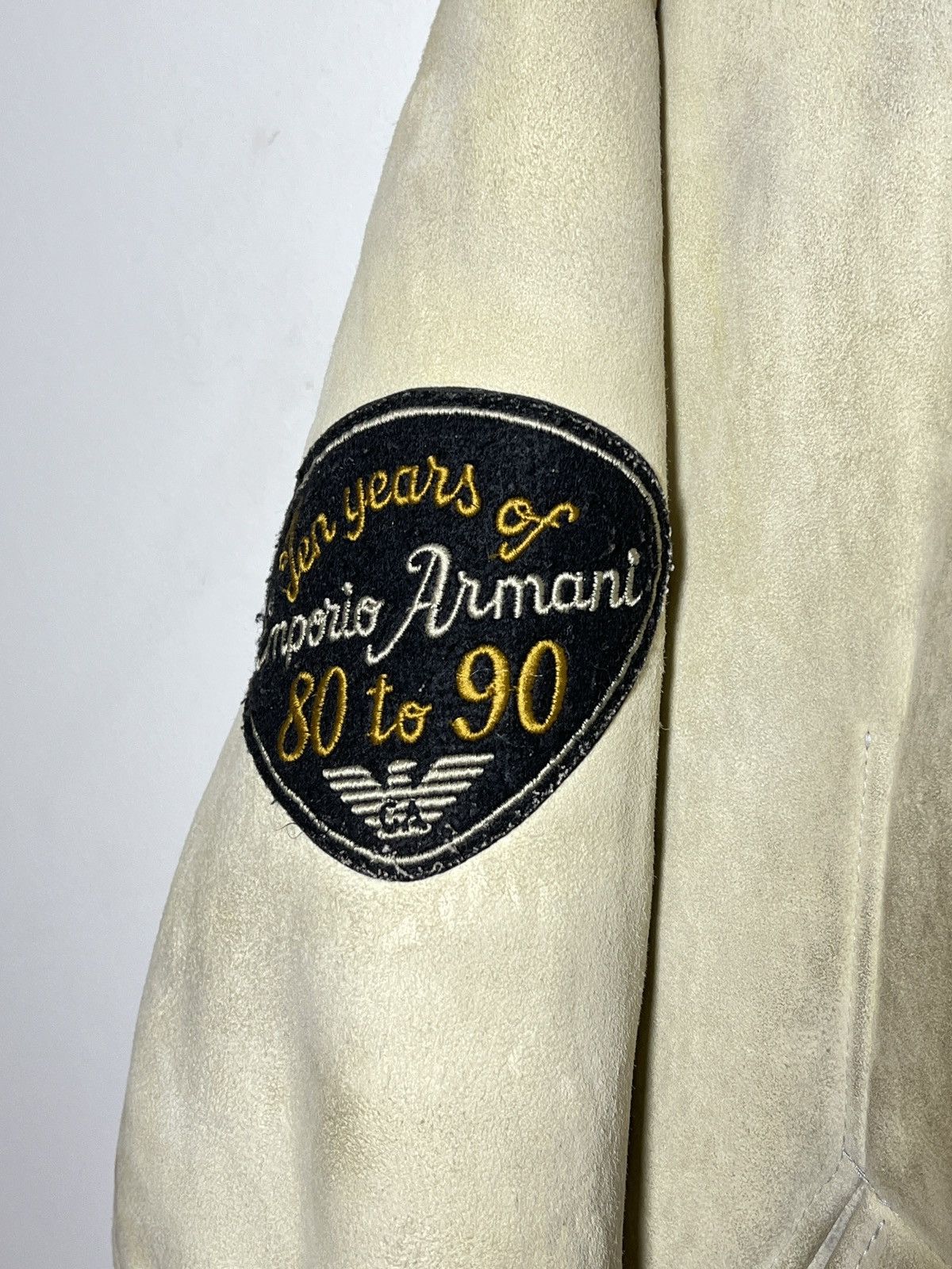Giorgio Armani Emporio Armani shearling aviator jacket archive vintage Size US M / EU 48-50 / 2 - 6 Thumbnail