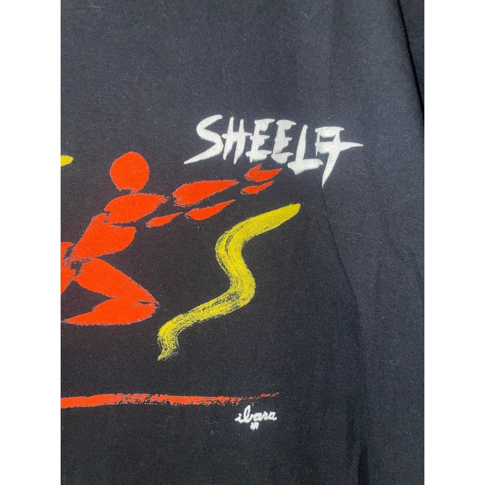Vintage Vintage Art Shirt Rare Sheela Graphic Artwork Tee Large Size US L / EU 52-54 / 3 - 3 Thumbnail